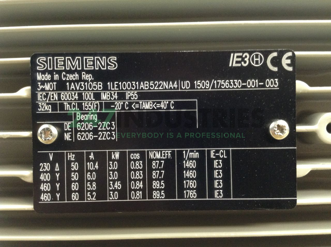 1LE1003-1AB52-2NA4 Siemens Image 2