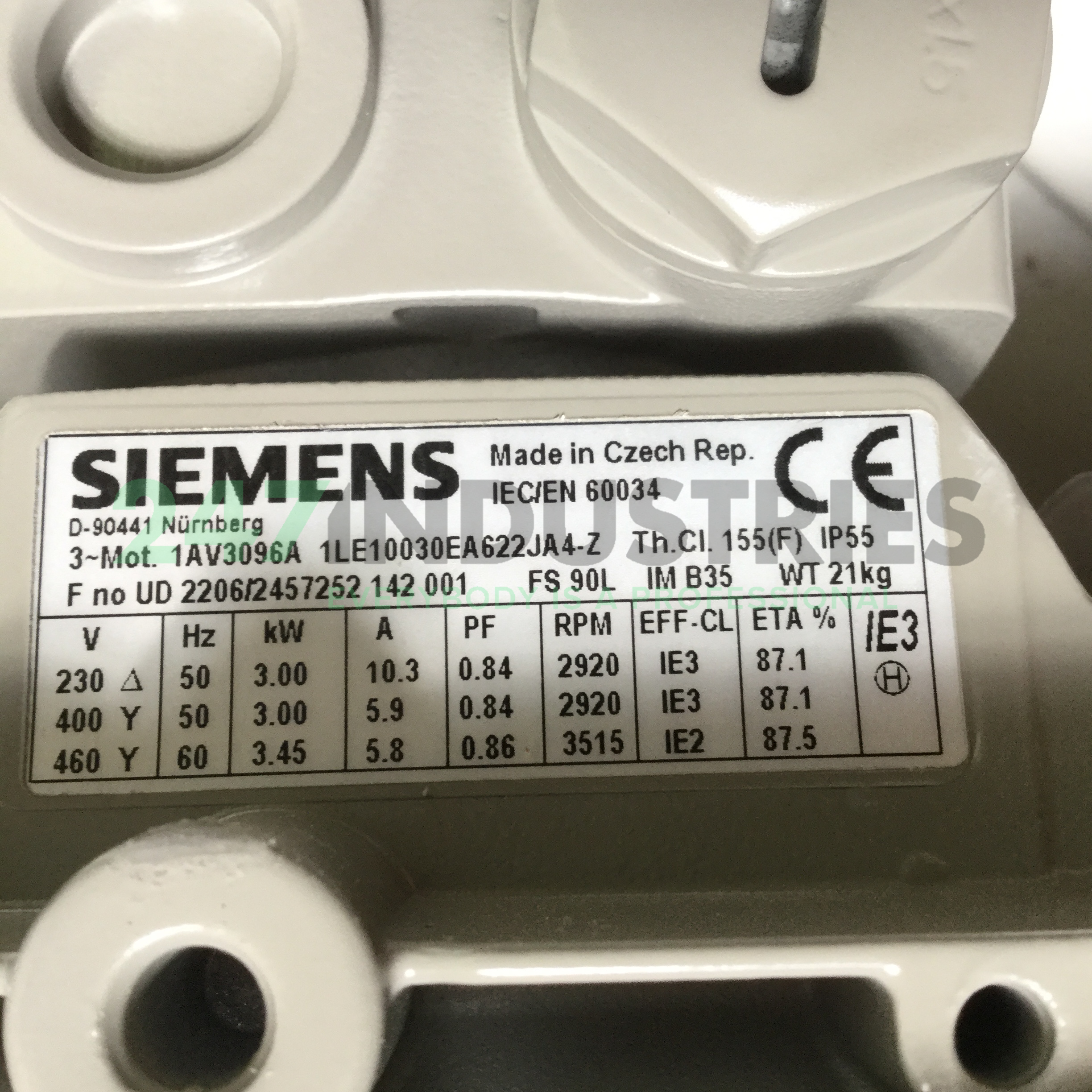 1LE1003-0EA62-2JA4-Z Siemens Image 4