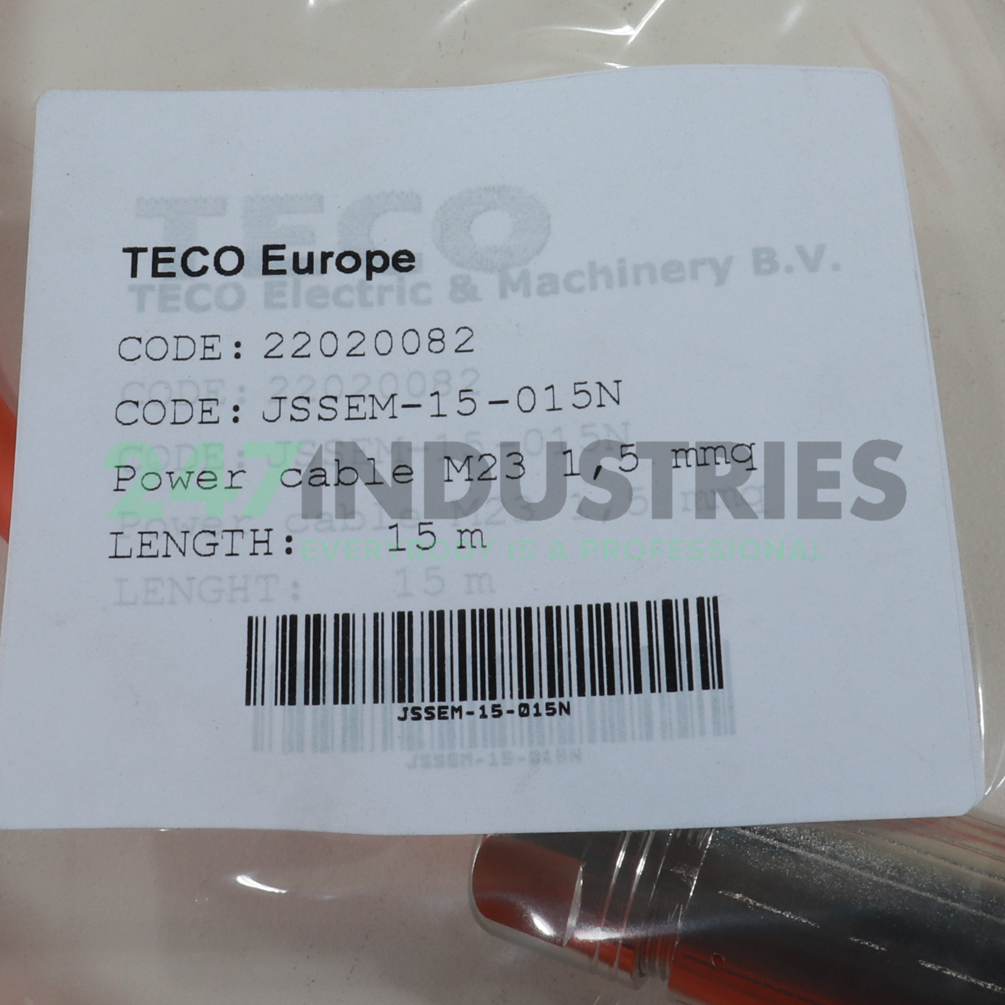 JSSEM-15-015N Teco Image 2