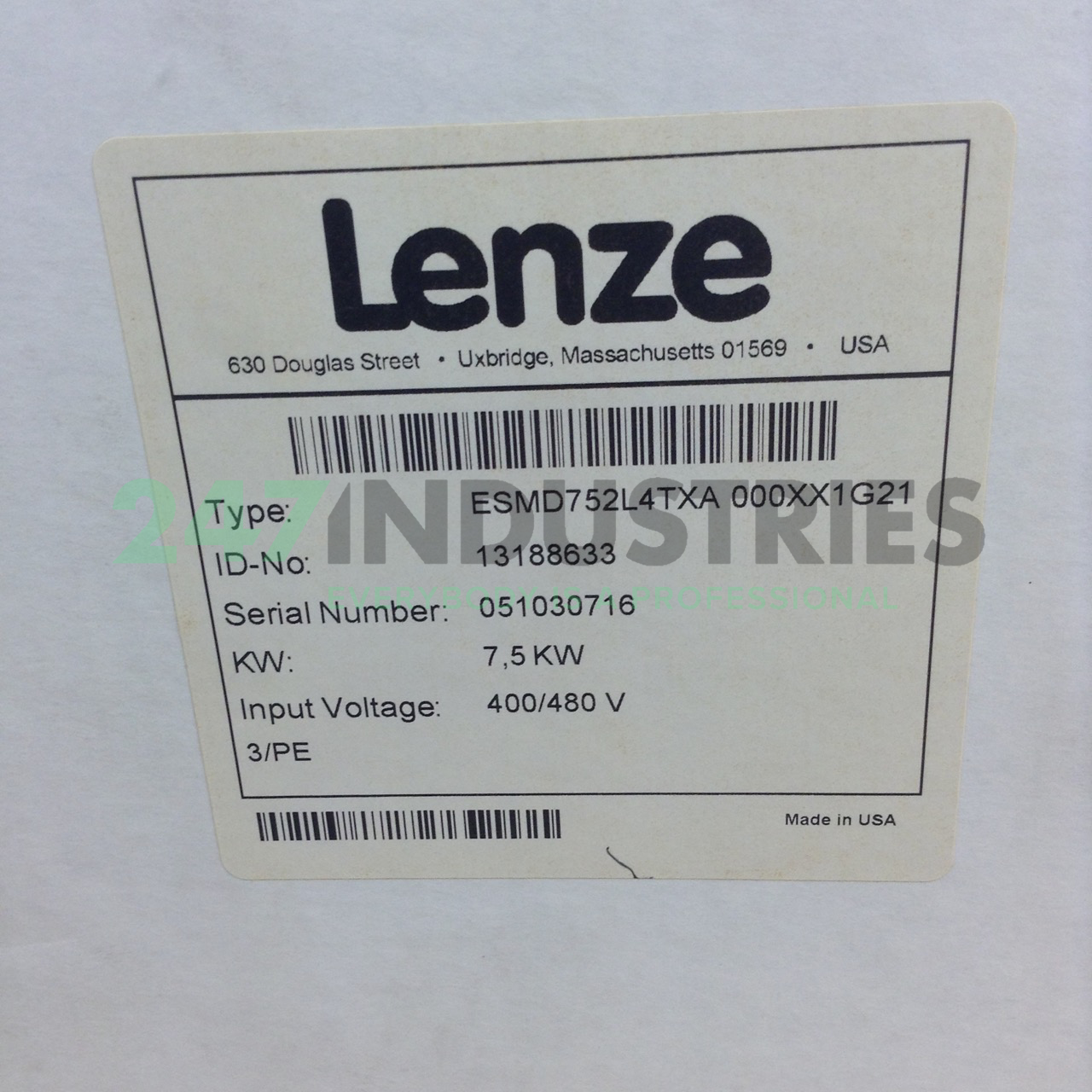 ESMD752L4TXA Lenze Image 8