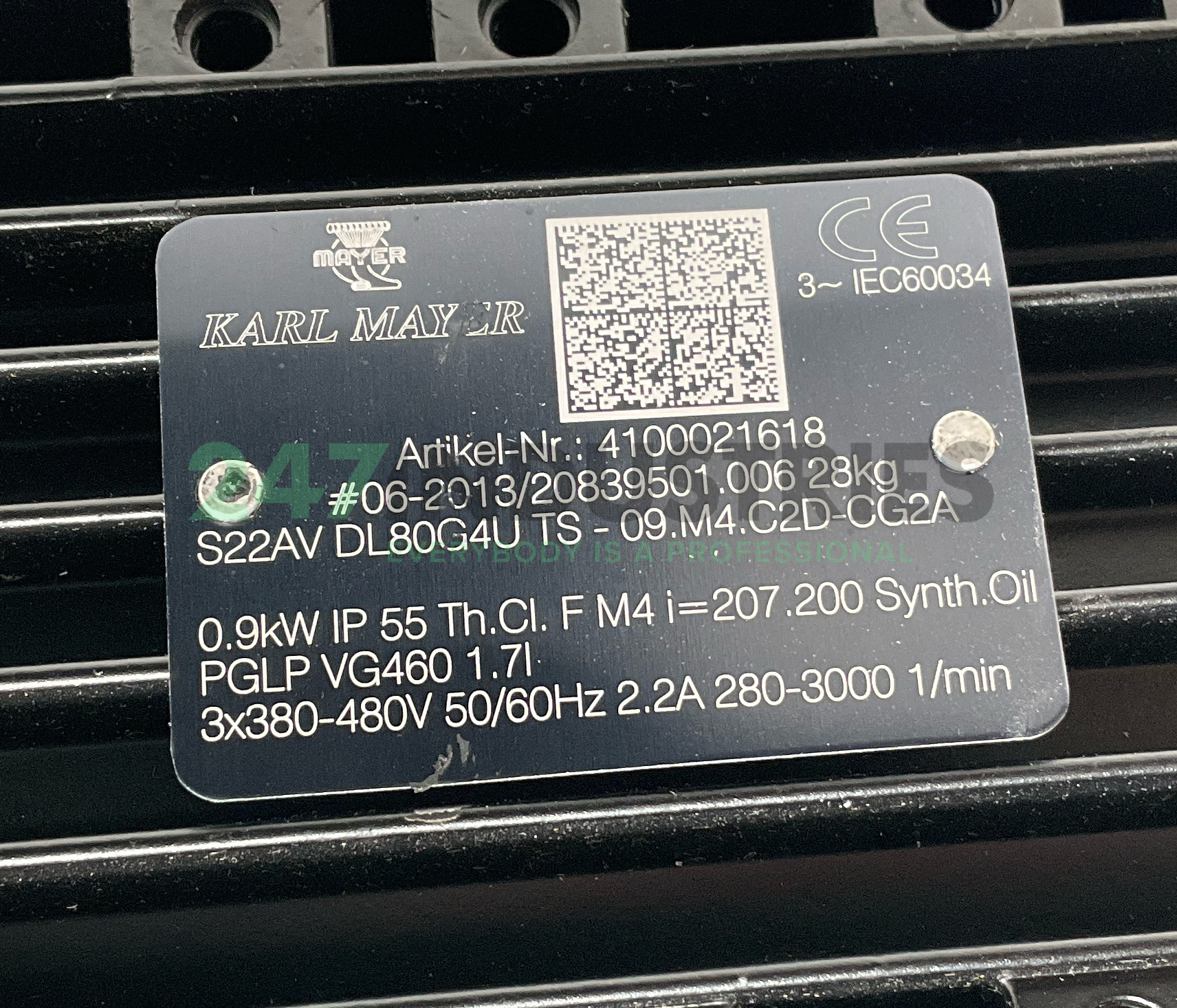 S22AVDL80G4UTSI207 Karl Mayer Image 4