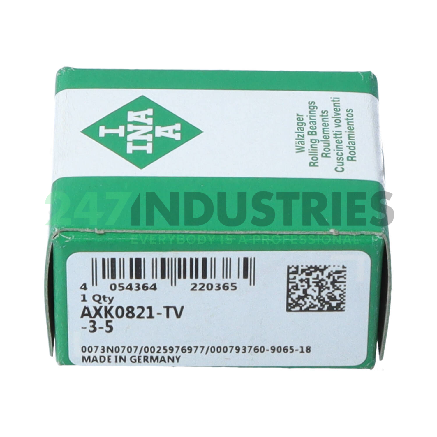 AXK0821-TV/0-10 INA Image 2