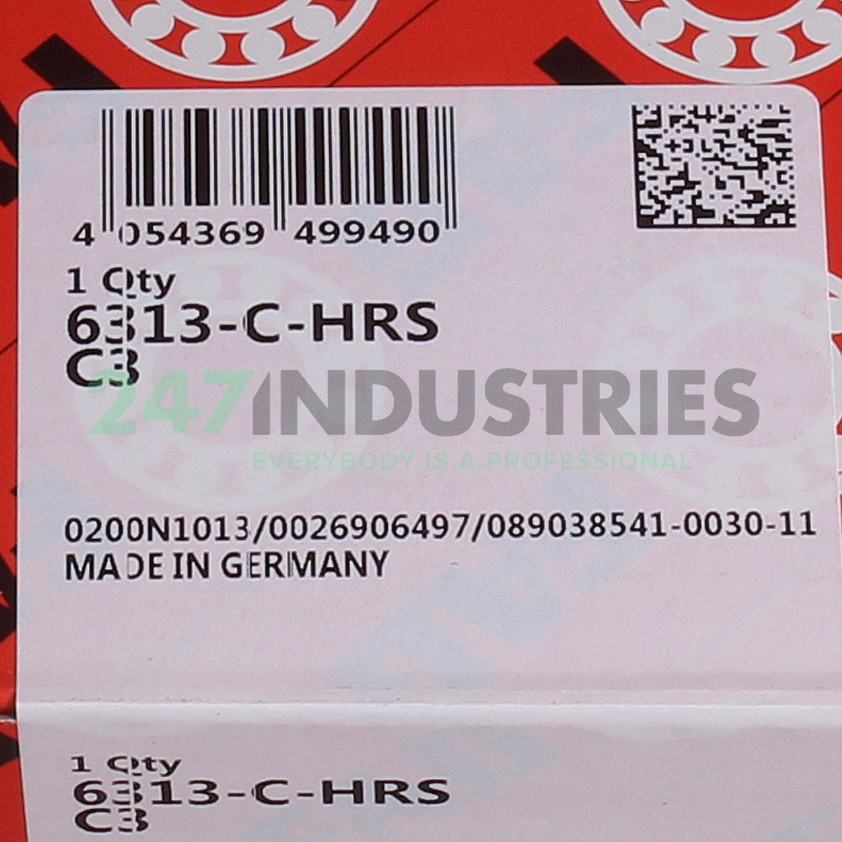 6313-C-HRS-C3 FAG Image 5