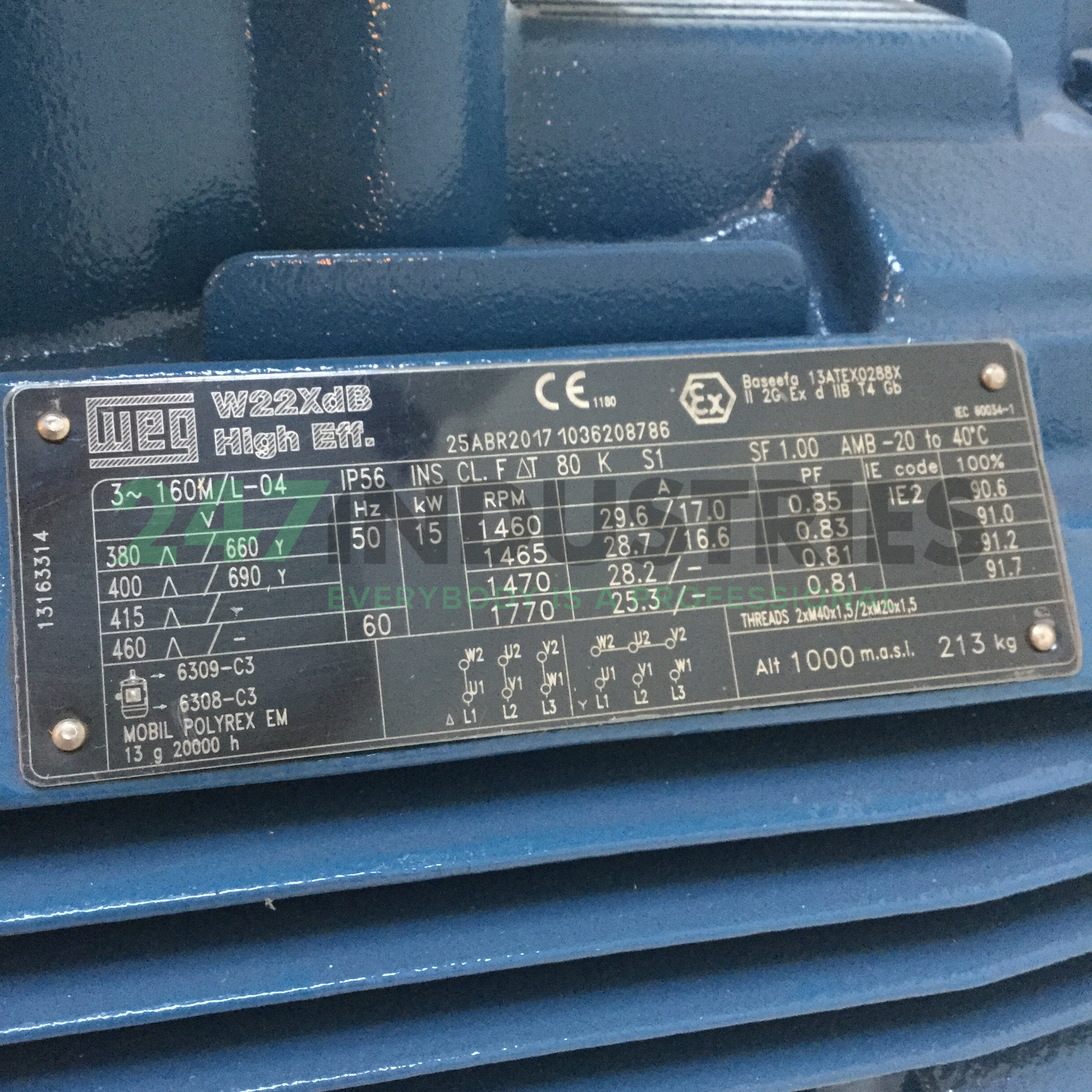 15K32CI2160ML4B352G WEG Image 4