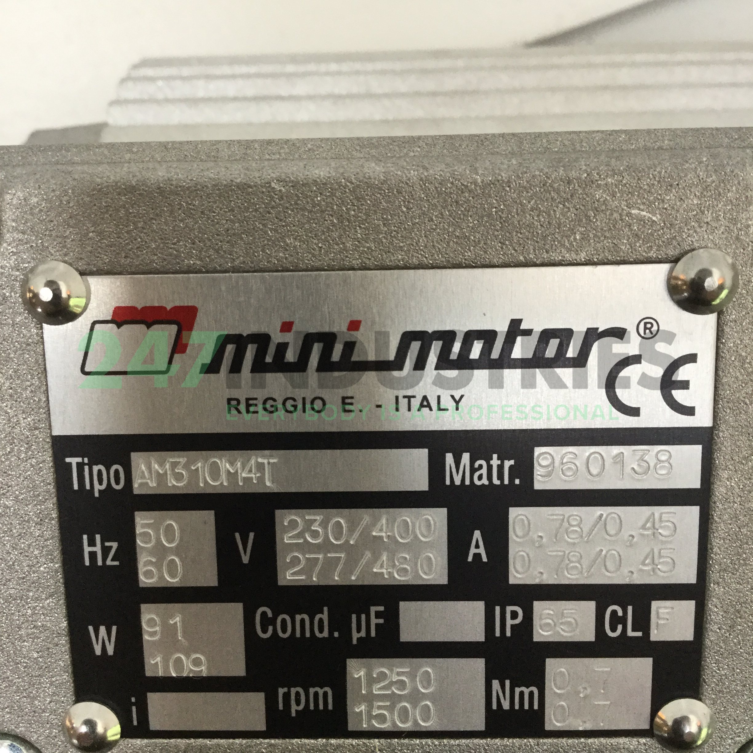 AM310M4T Mini Motor Image 4