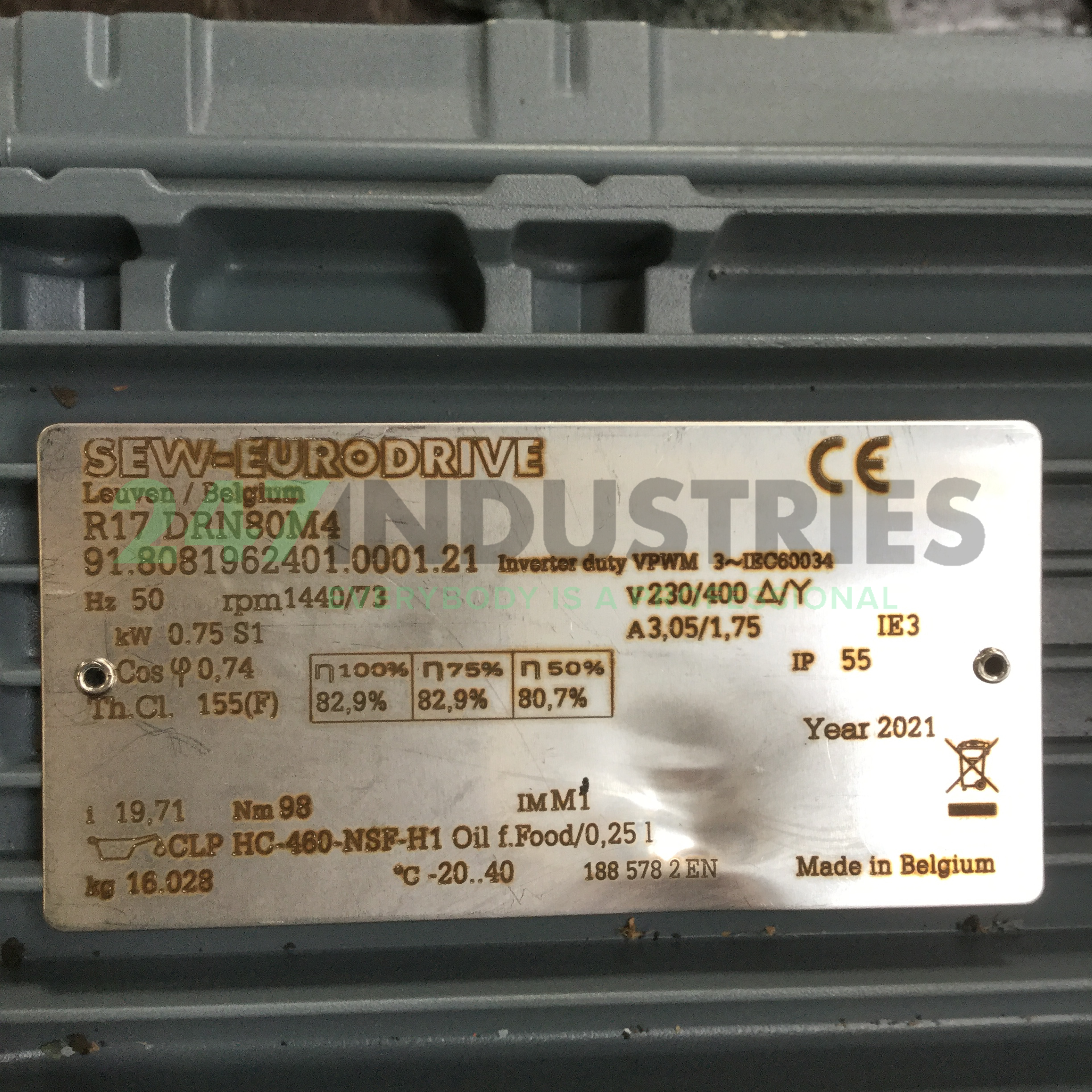 R17DRN80M4 SEW-EURODRIVE Image 4