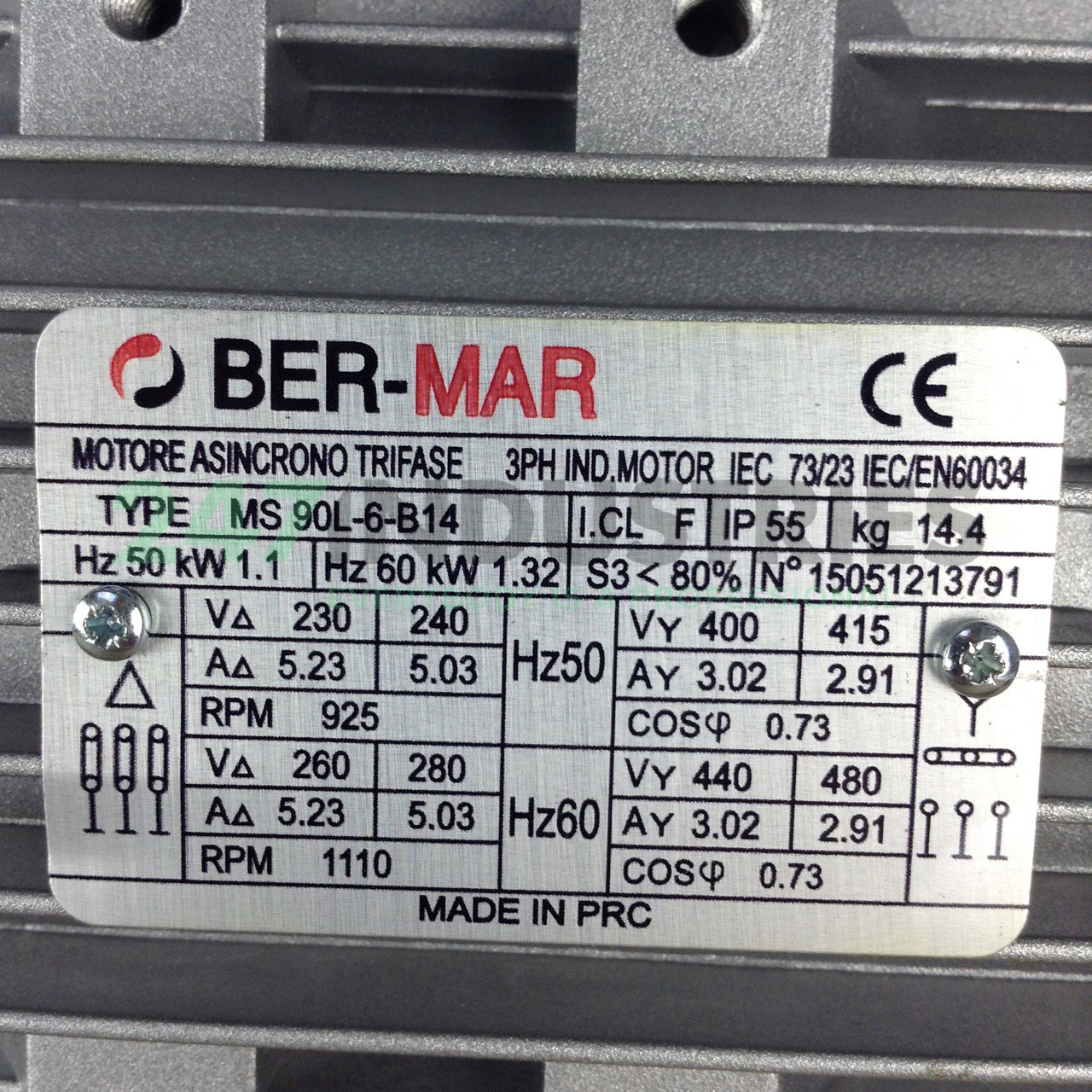 MS90L-6-B14 BER-MAR Image 2