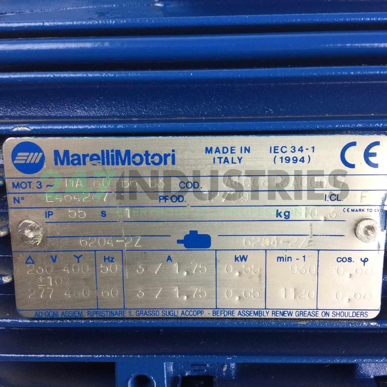 A4C0813A00017 Marelli Motori Image 2