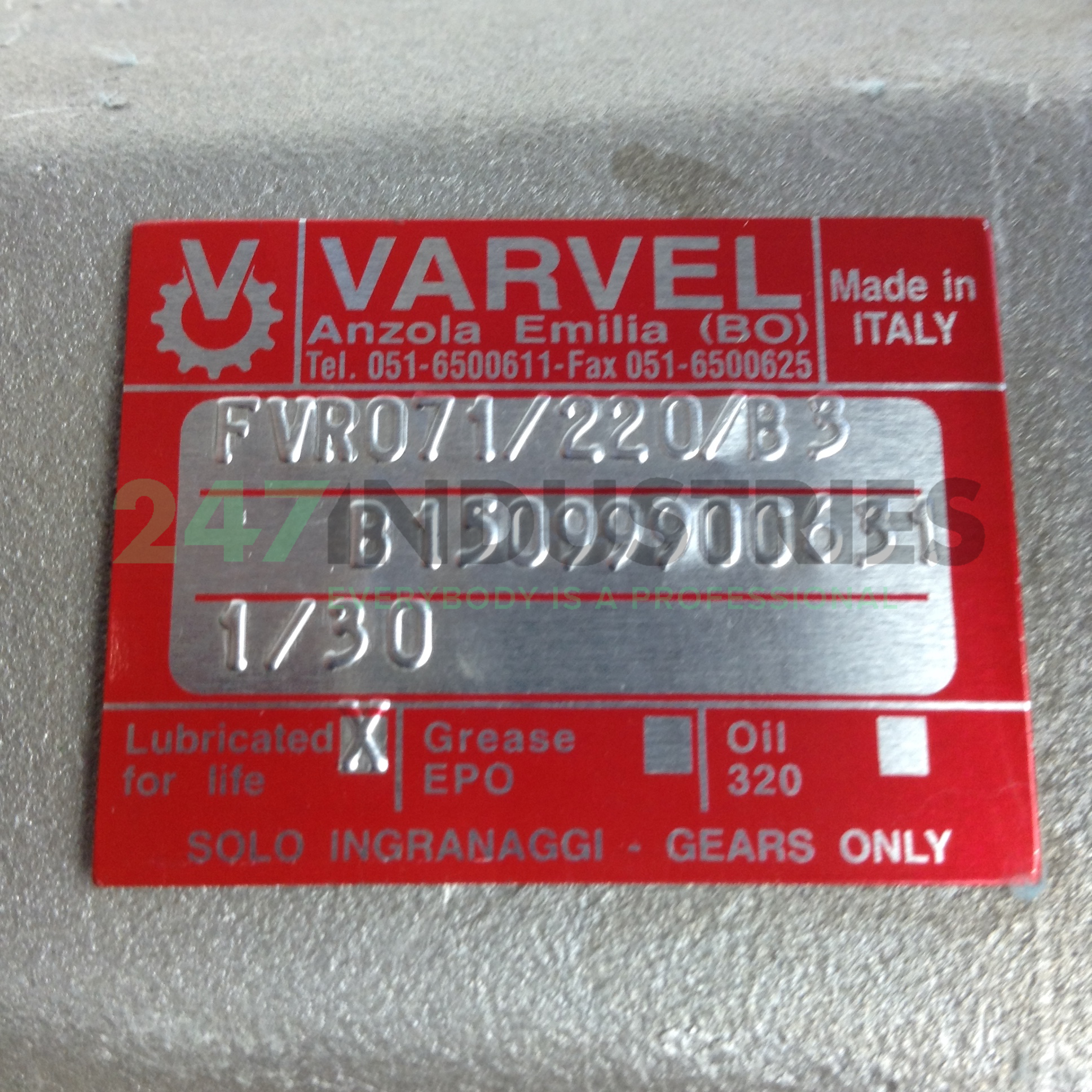 FVR071/220B3-71B5I30 Varvel Image 2