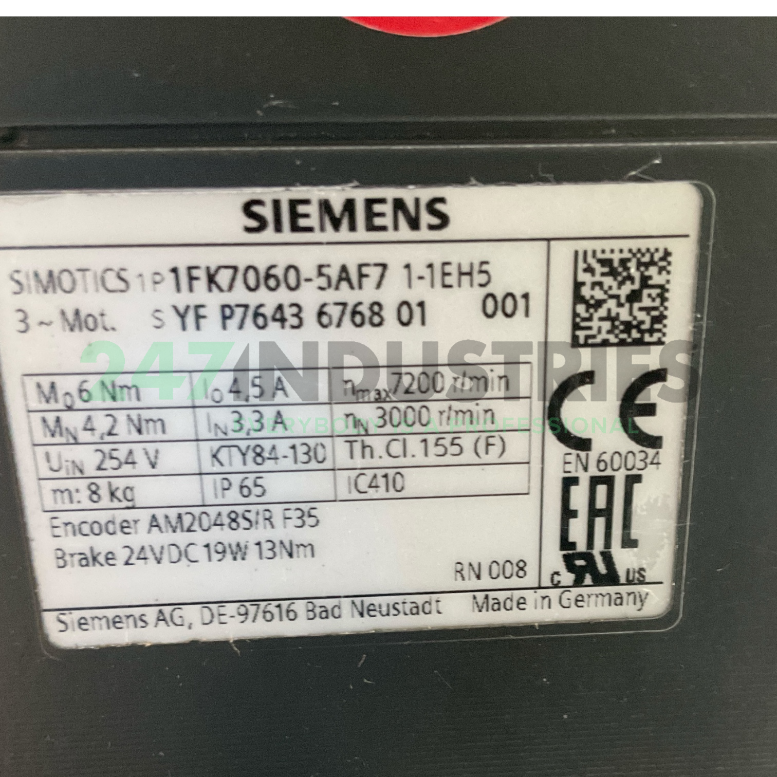 1FK7060-5AF71-1EH5 Siemens Image 4