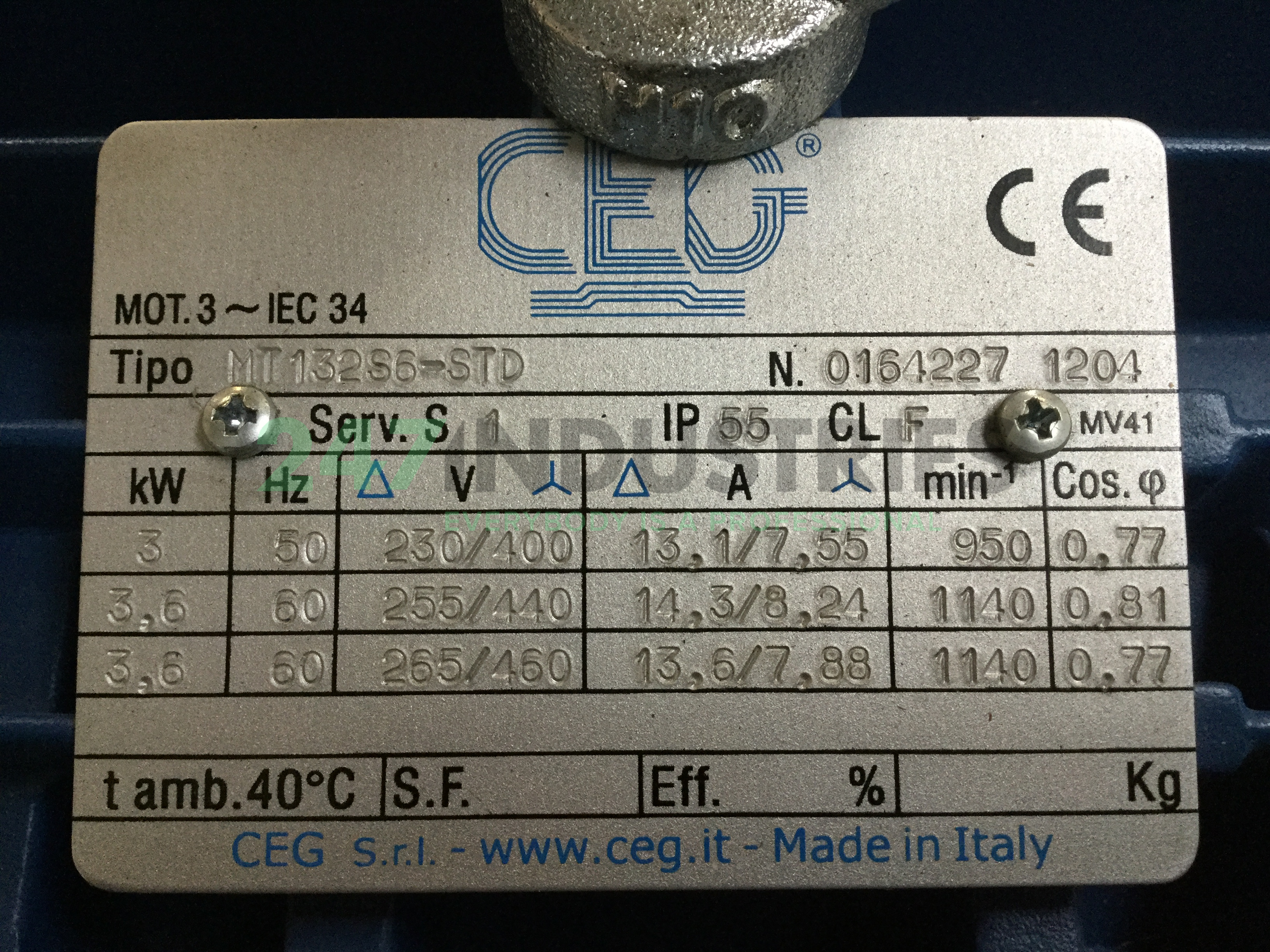 MT132S6-STDB3 CEG Italy Image 4