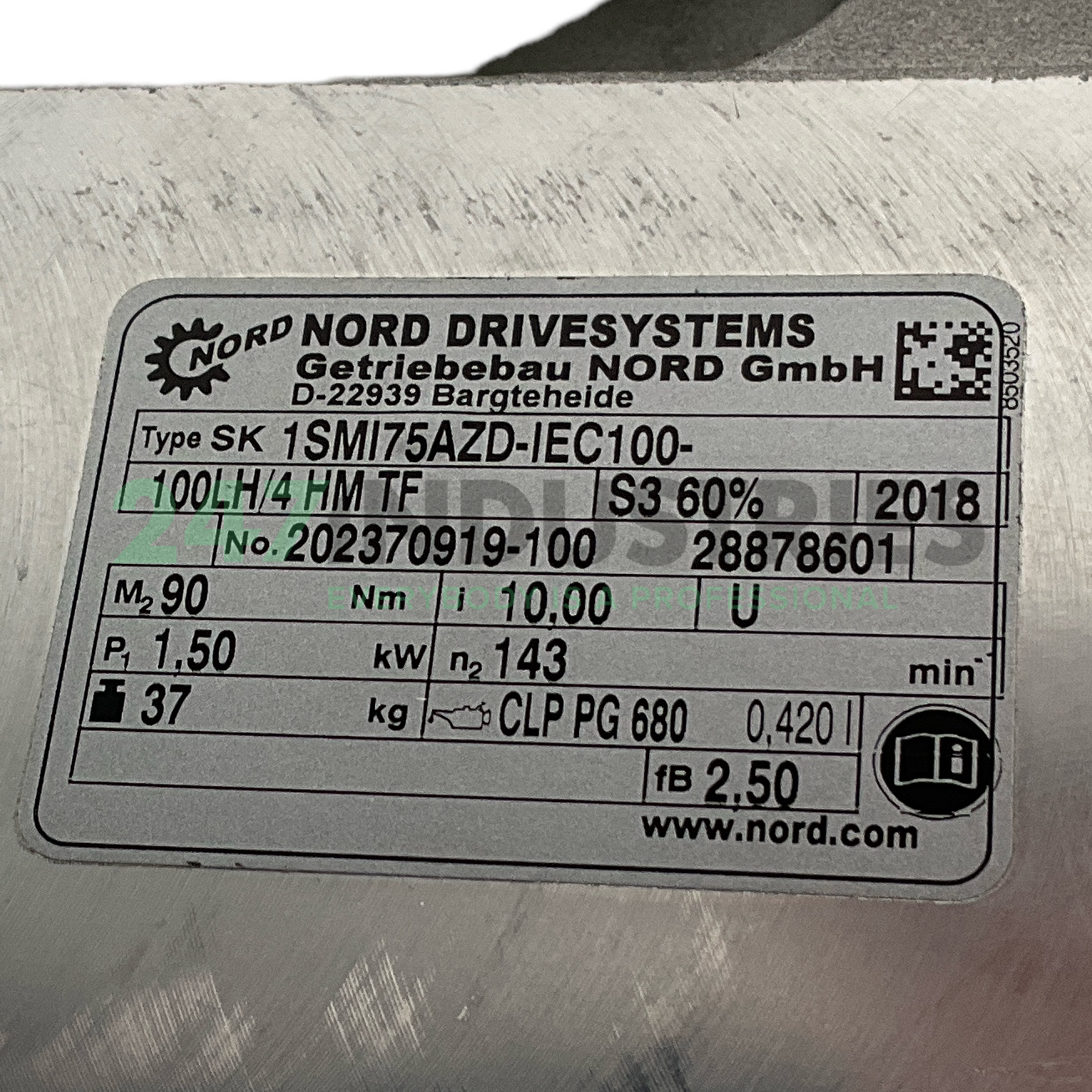 SK1SMI75AZ-80LH/4HMTF Nord Drive Systems Image 5