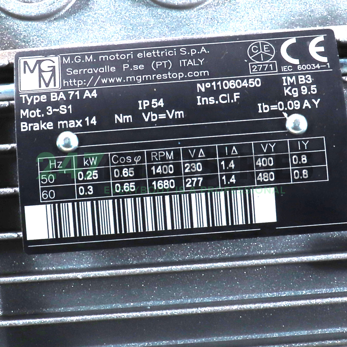 BA71A4-B3 MGM Image 4