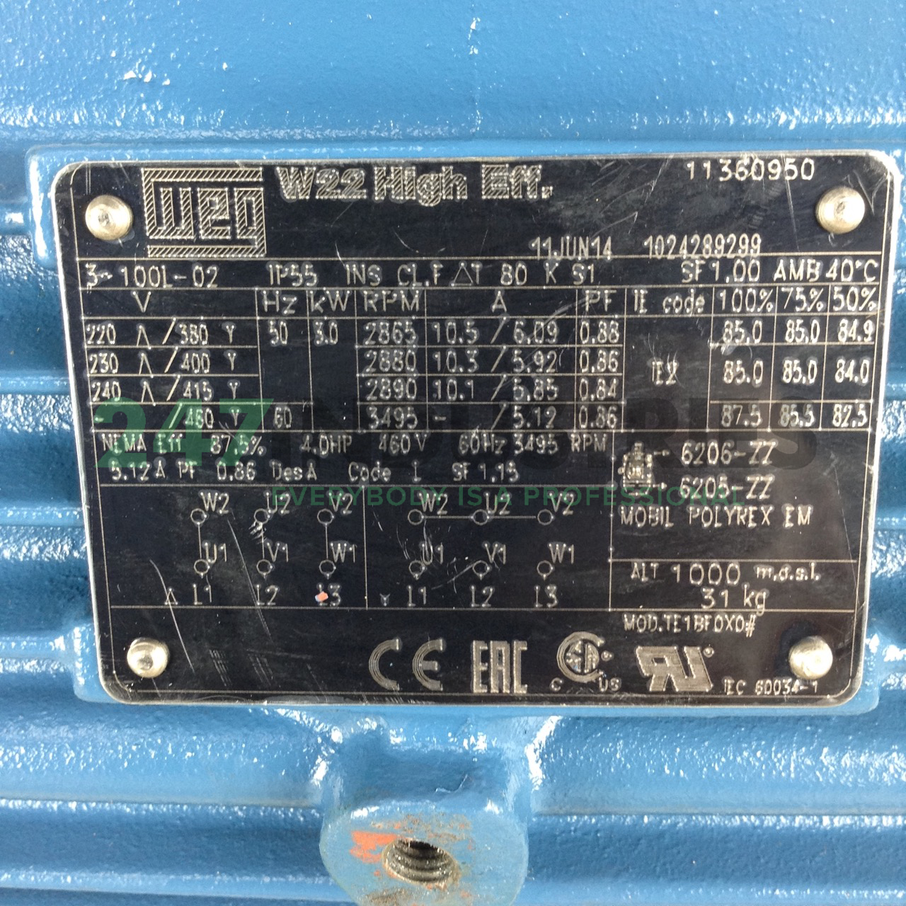 3K31AL21002B3 WEG Image 2