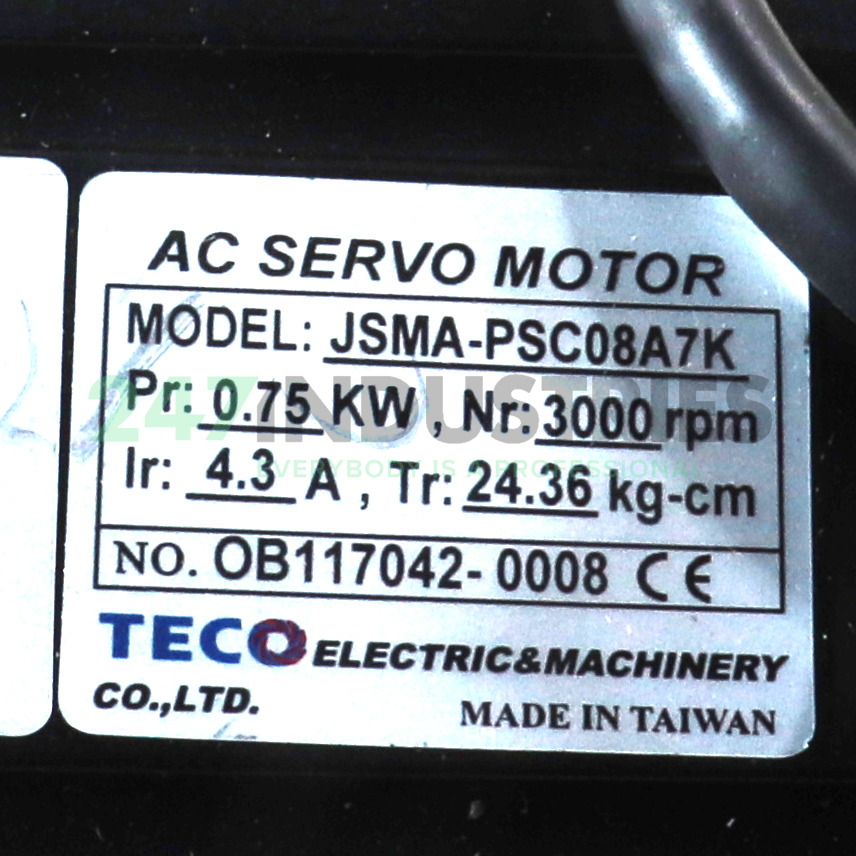 JSMA-PSC08A7K Teco Image 2