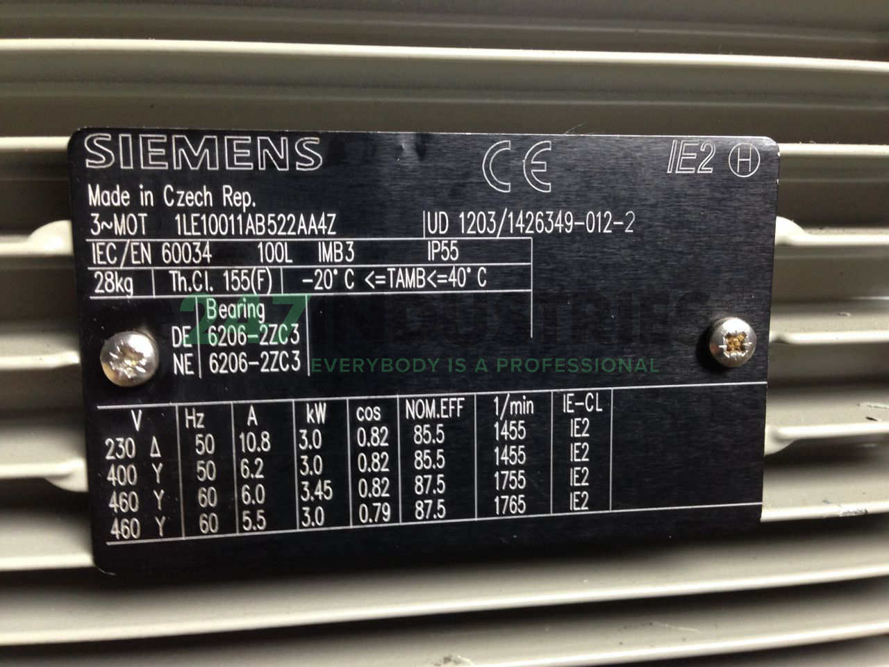 1LE1001-1AB52-2AA4-Z Siemens