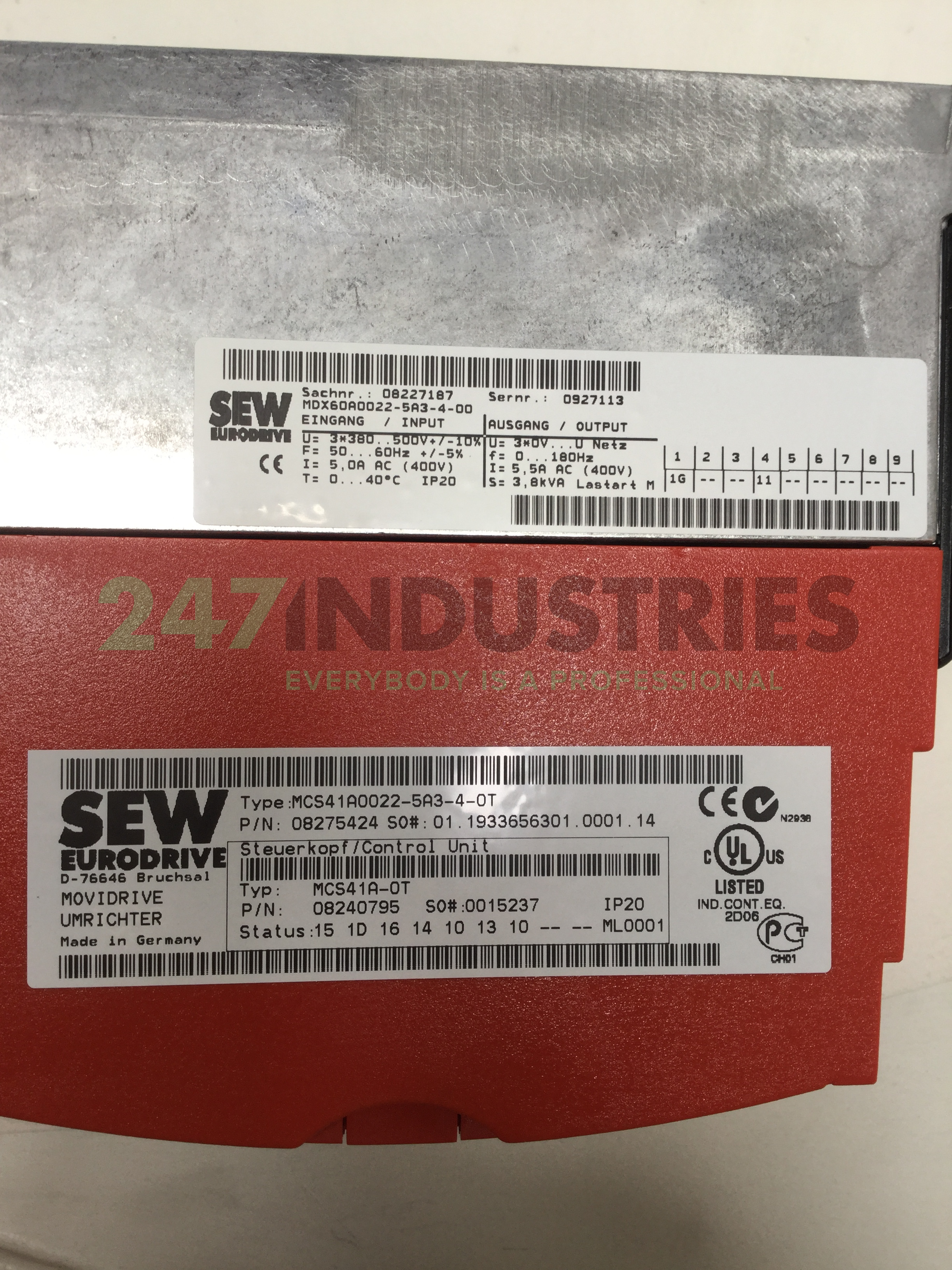 MCS41A0022-5A3-4-0T SEW-EURODRIVE Image 4