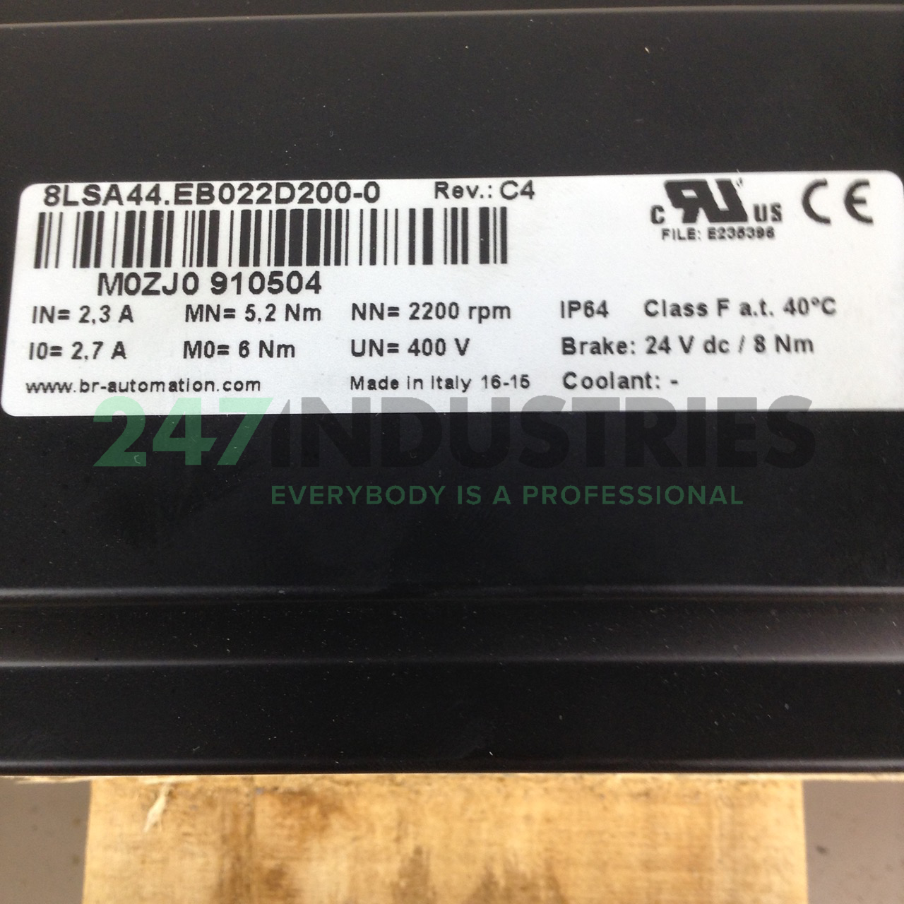 8LSA44.EB022D200-0 Parker Image 2