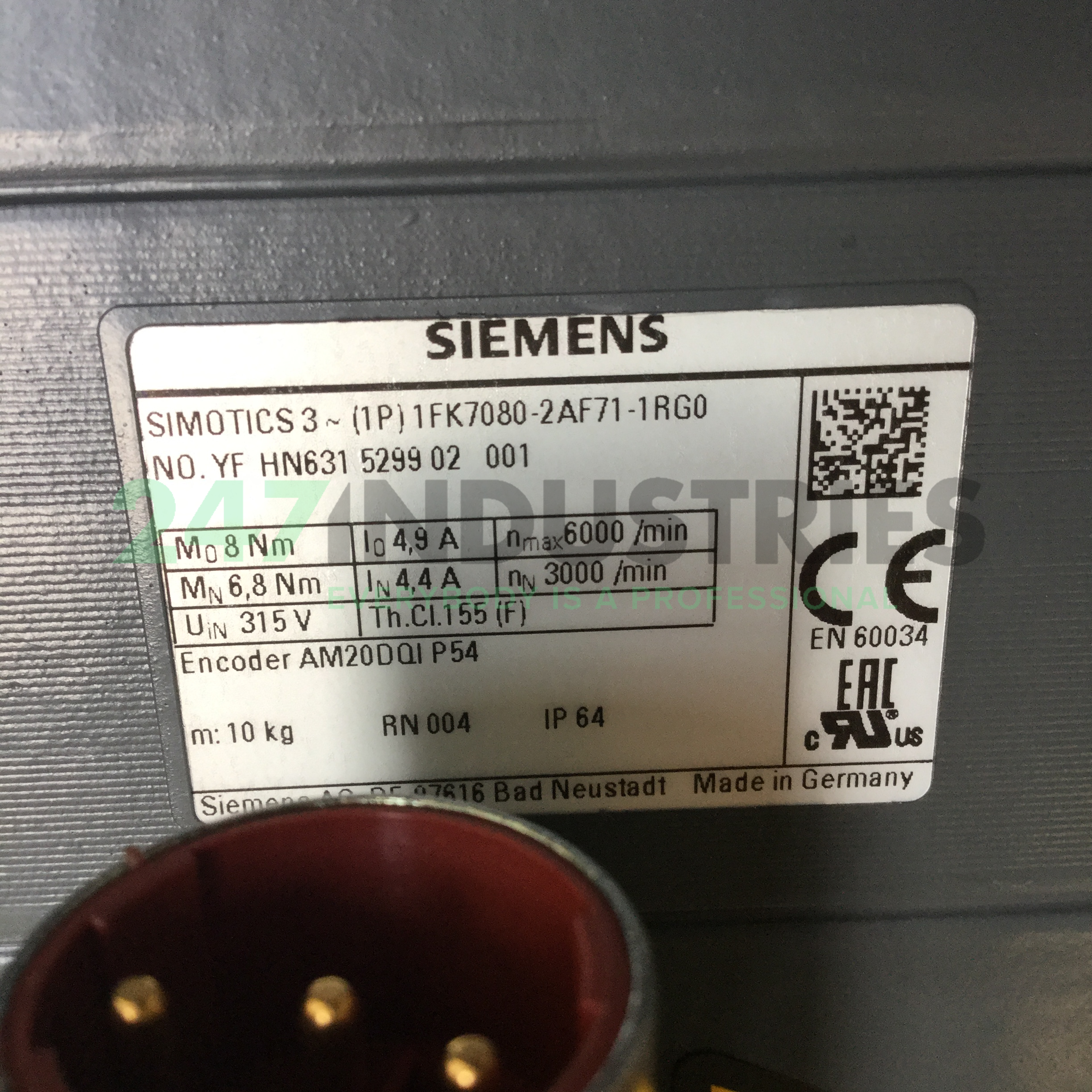 1FK7080-2AF71-1RG0 Siemens Image 4