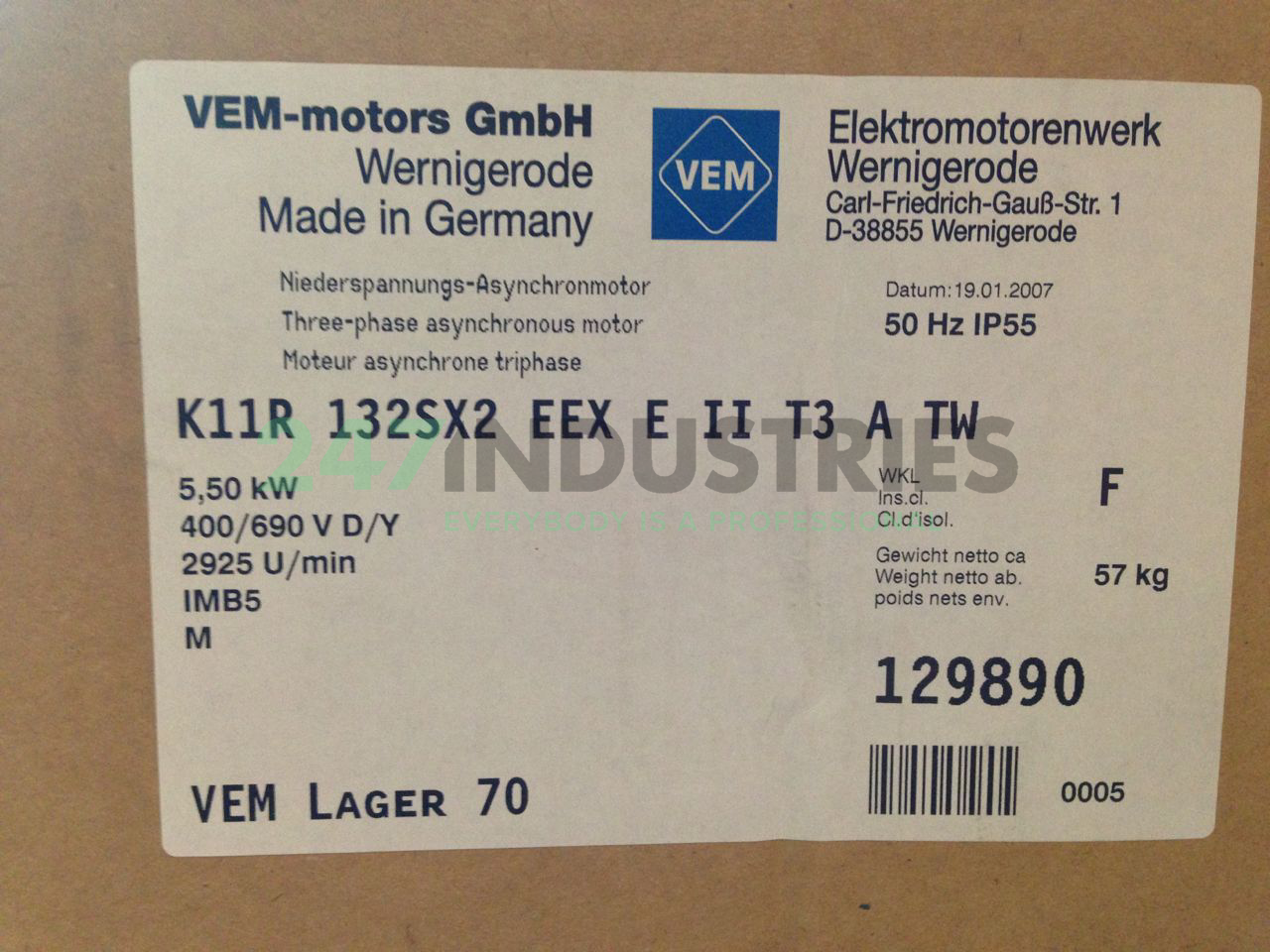 K11R132SX2EB3 VEM Image 4