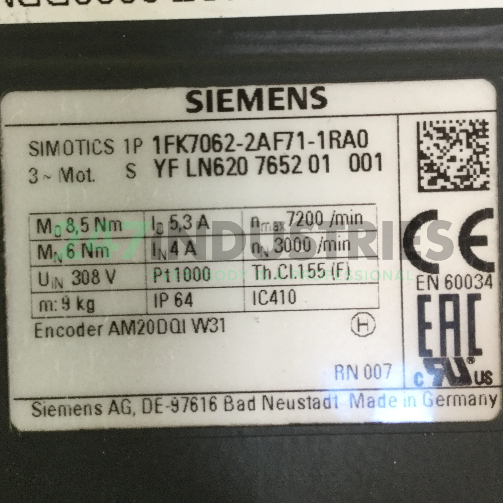 1FK7062-2AF71-1RA0 Siemens Image 4