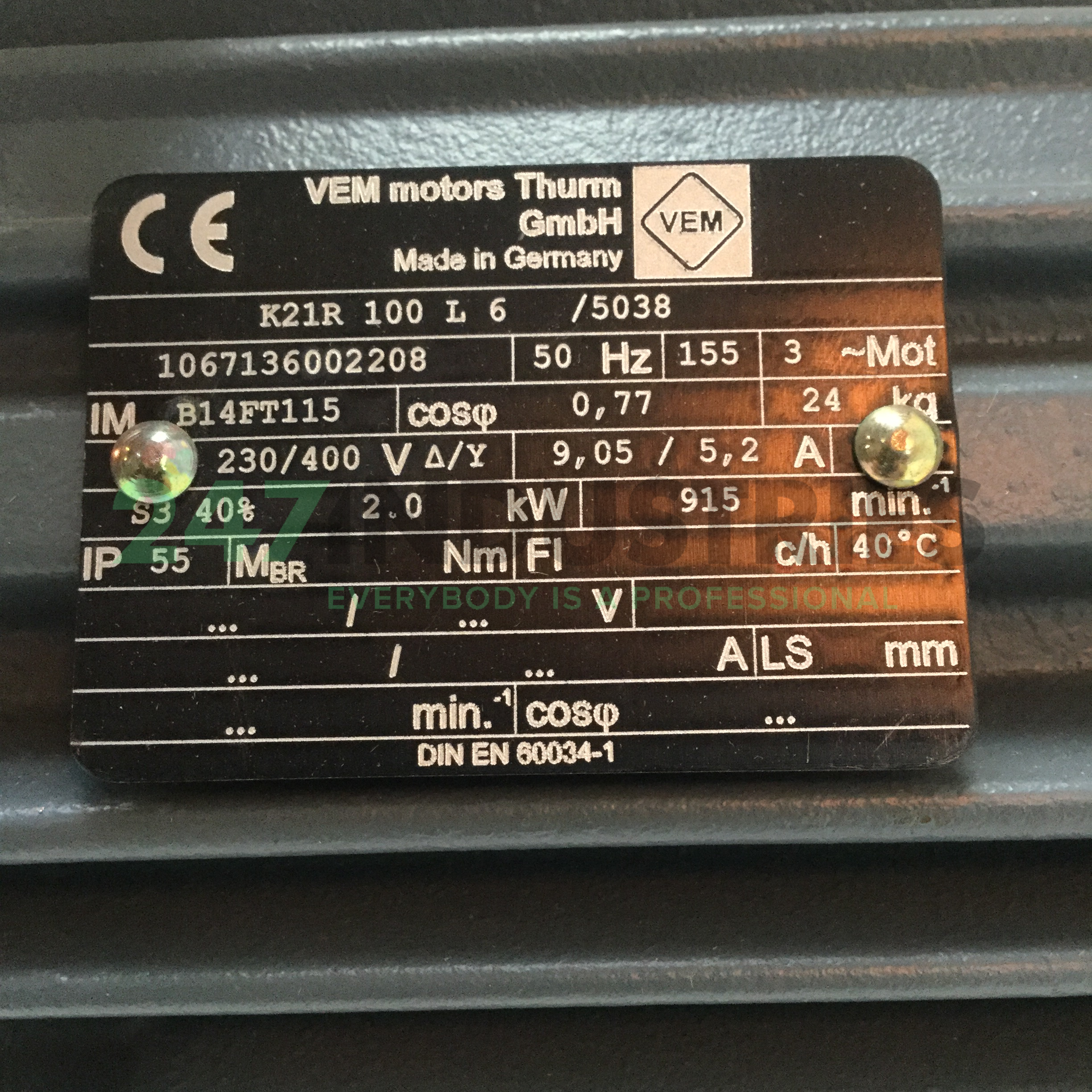 K21R100L6/5038B14 VEM Image 4