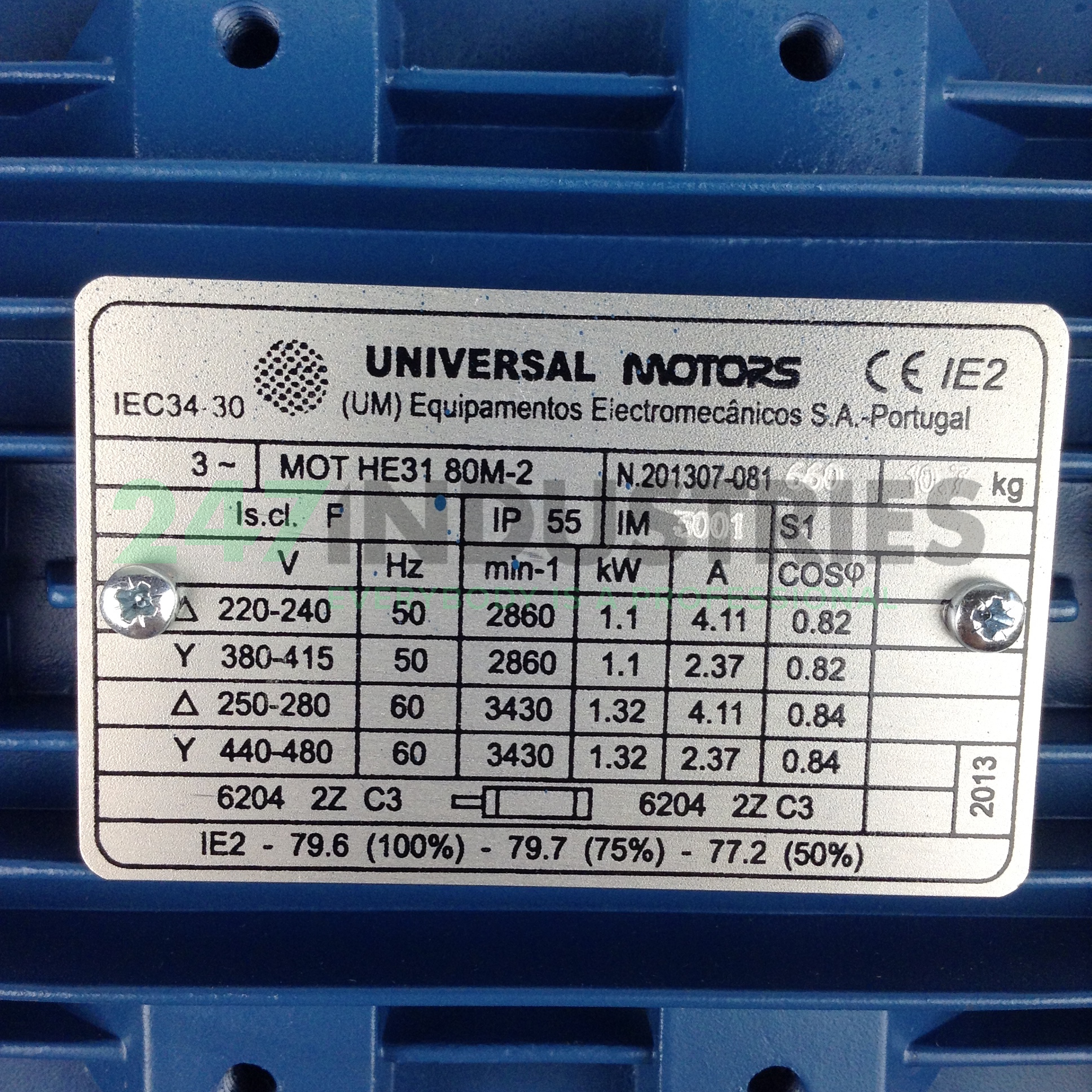 HE3180M-2B5 Universal Motors Image 2
