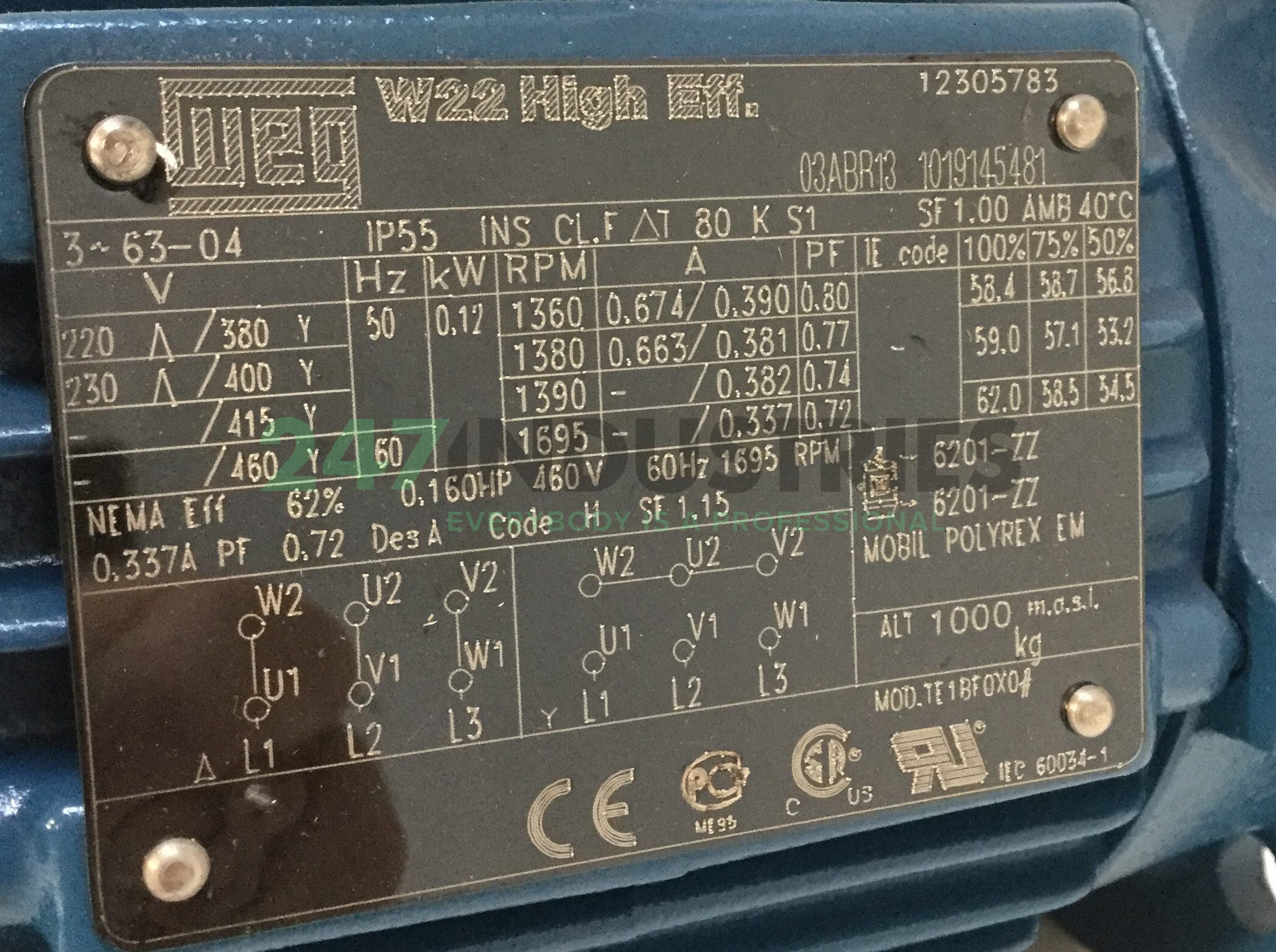 0.12K31CI2634B35 WEG Image 4