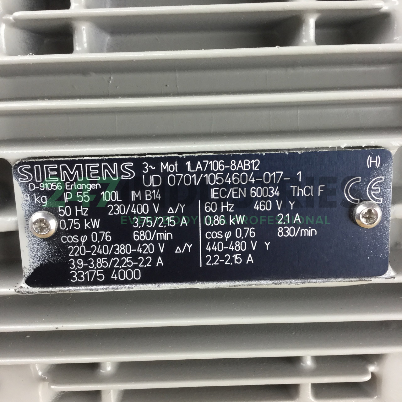 1LA7106-8AB12 Siemens Image 2