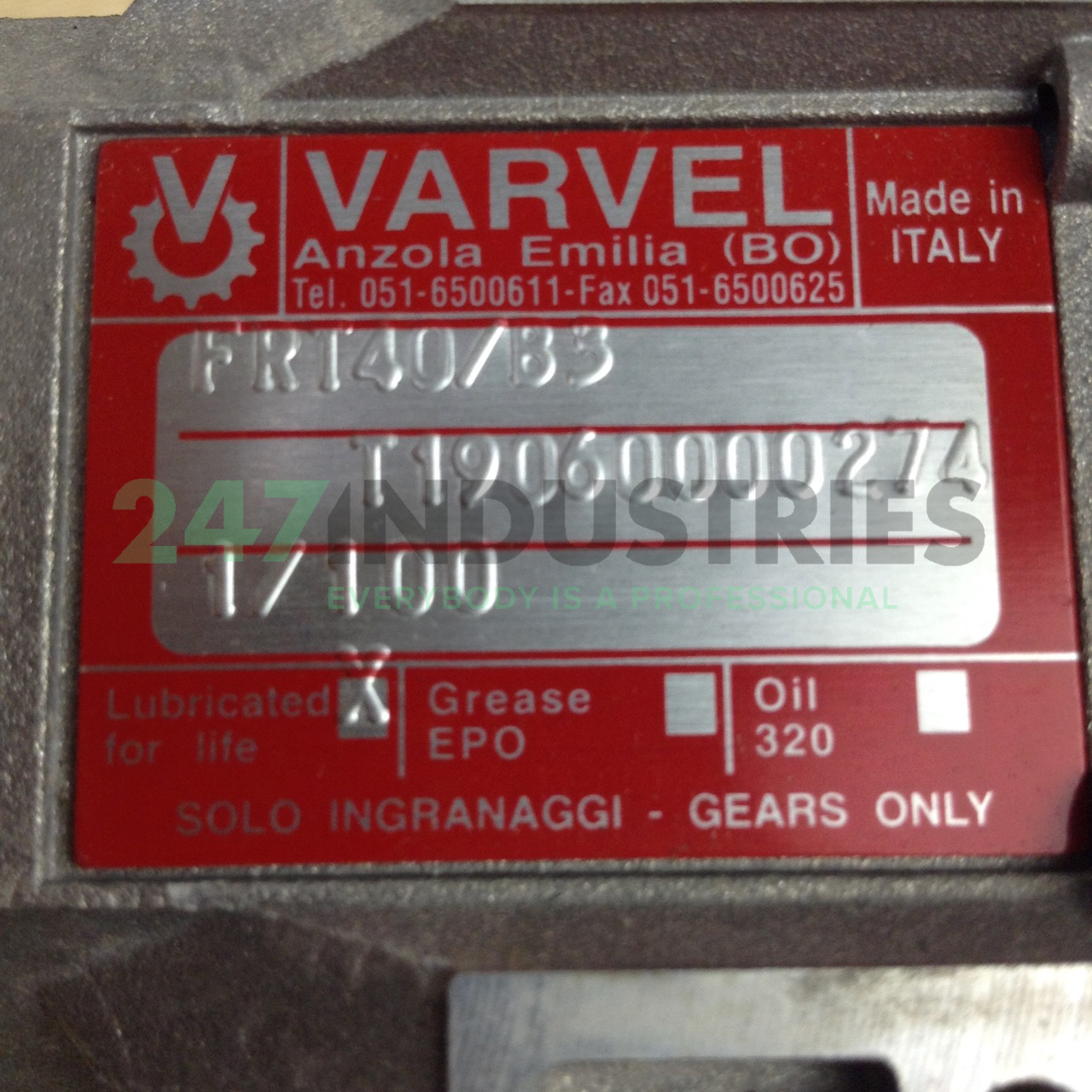 FRT040B3-63B14I100 Varvel Image 2