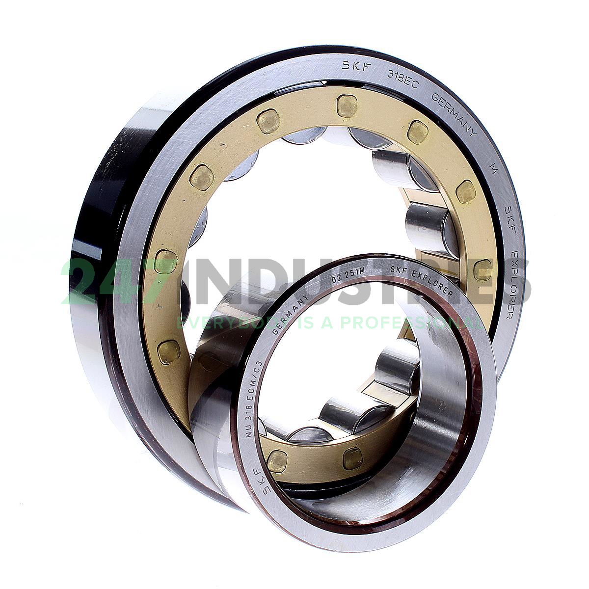 NU318ECM/C3 SKF Image 2