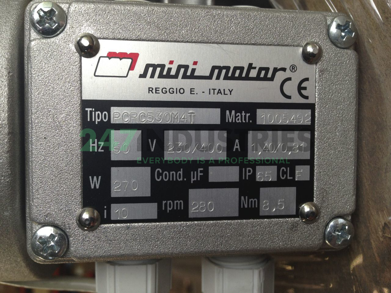 PCRC530M4T Mini Motor Image 2