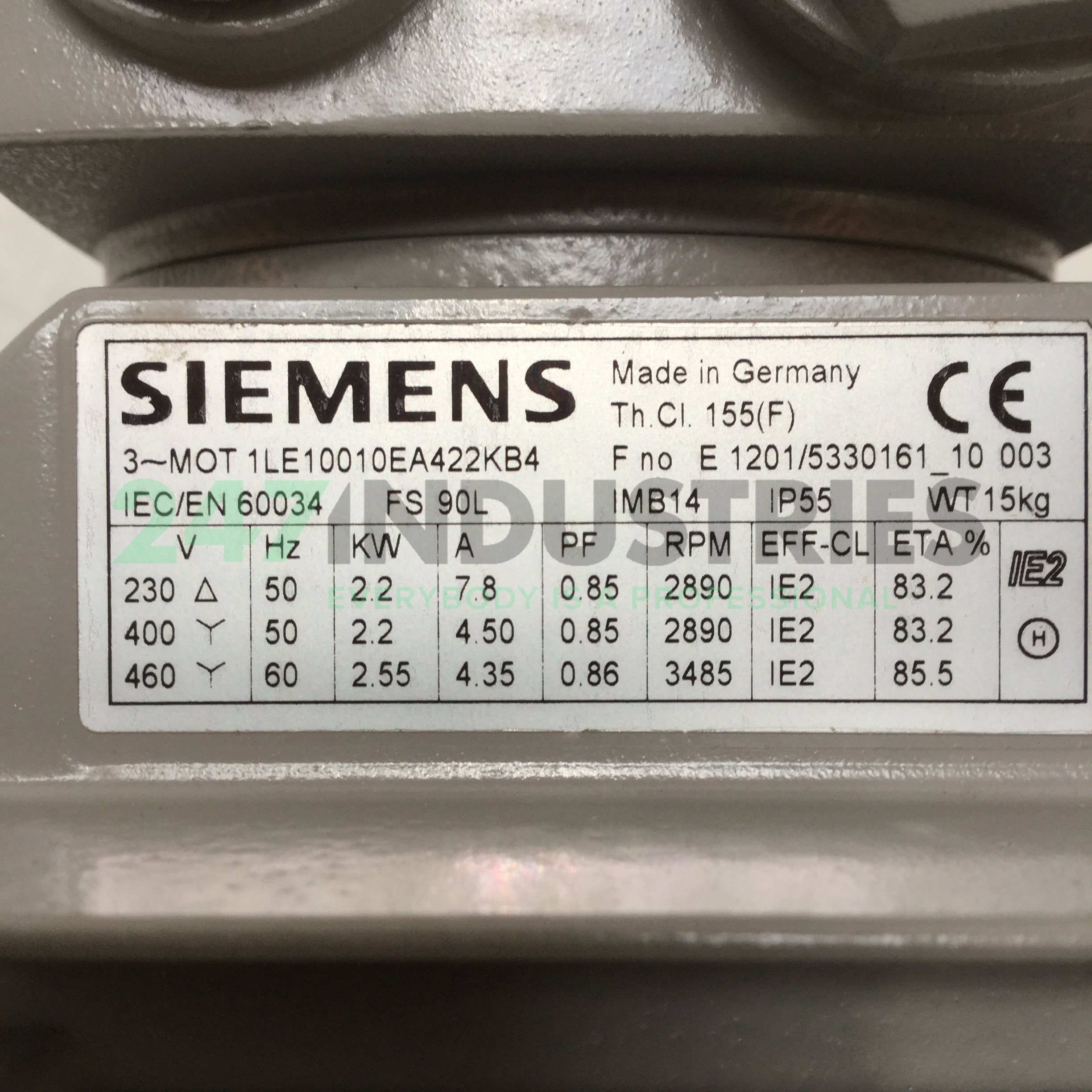 1LE1001-0EA42-2KB4 Siemens Image 4