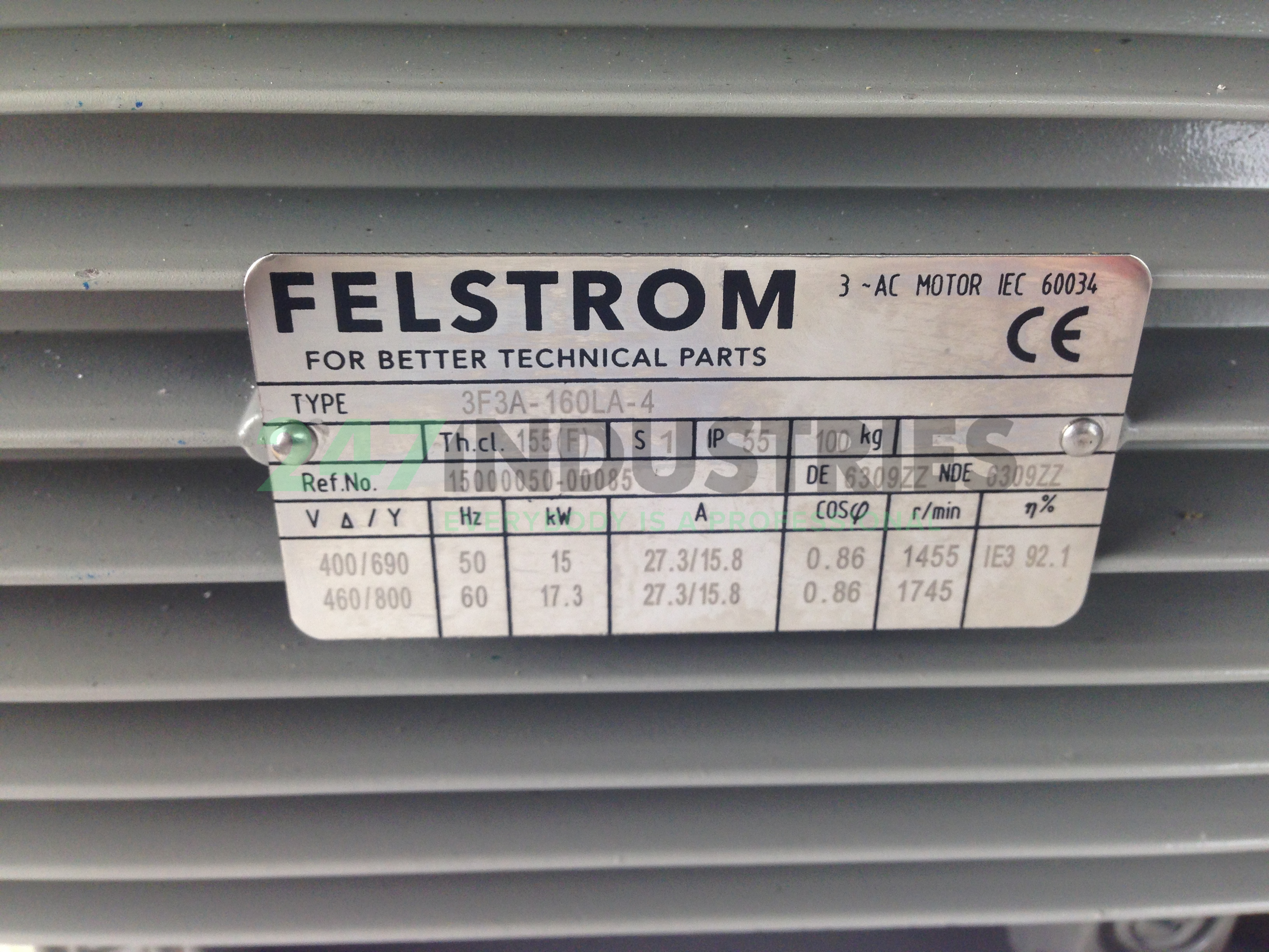 3F3A-160LA-4B3 Felstrom Image 3