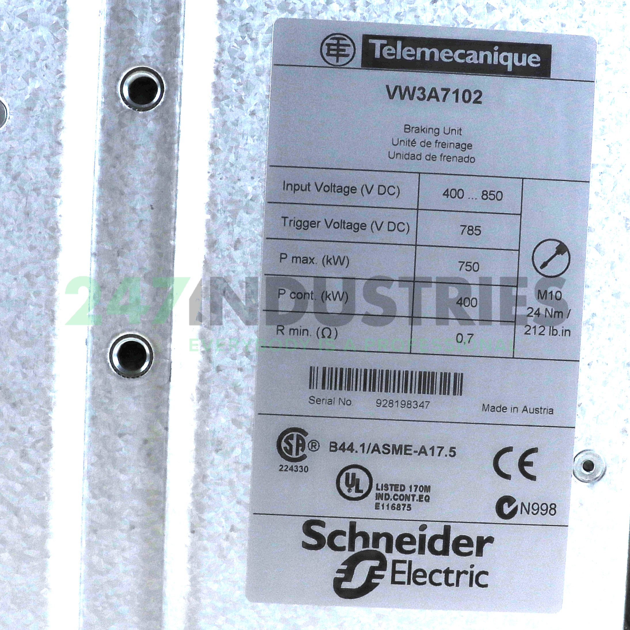 VW3A7102 Schneider Electric Image 3