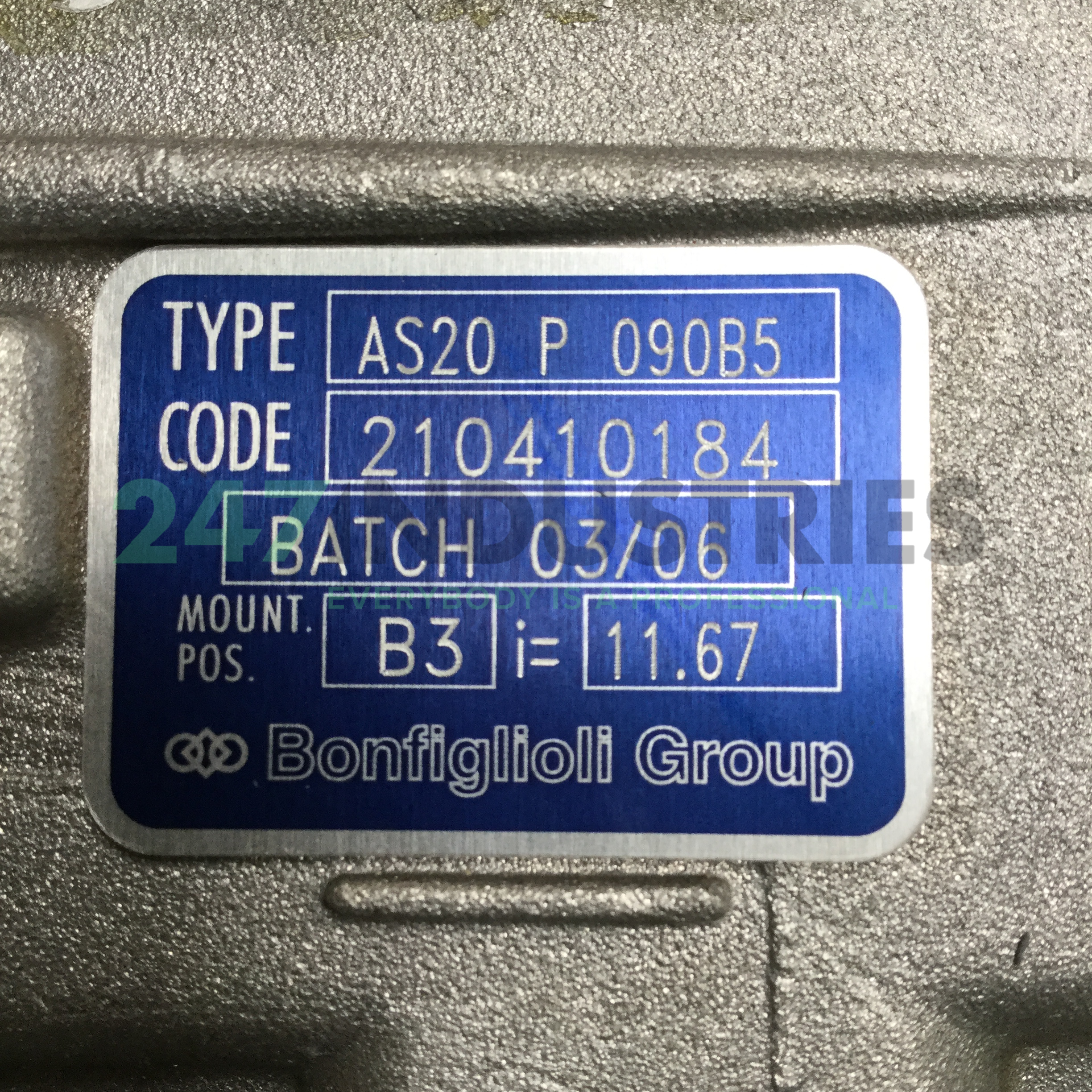 AS20P090B5-I11,67 Bonfiglioli Image 4