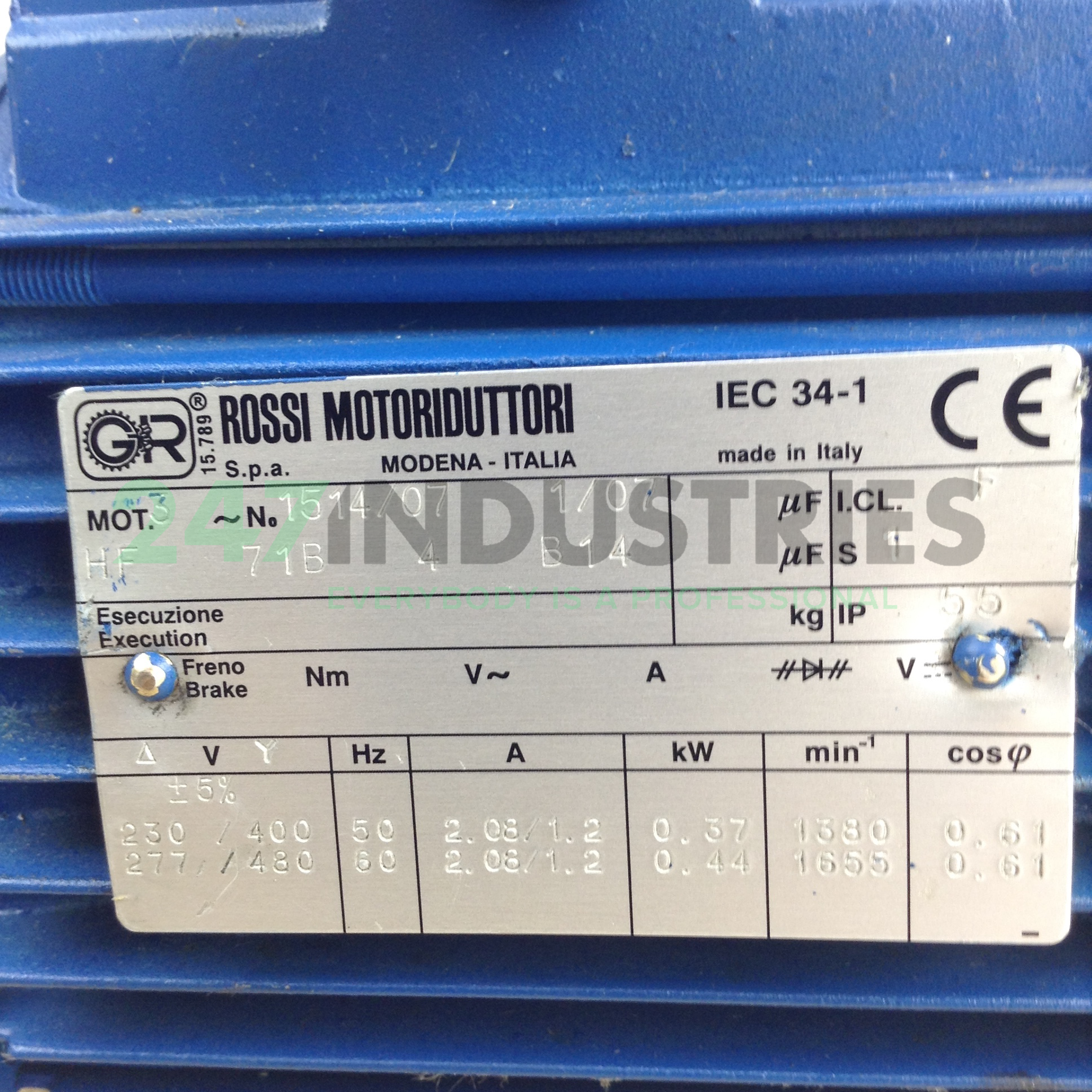 MRV325UO4E-HF71B4B14/ Rossi Image 3