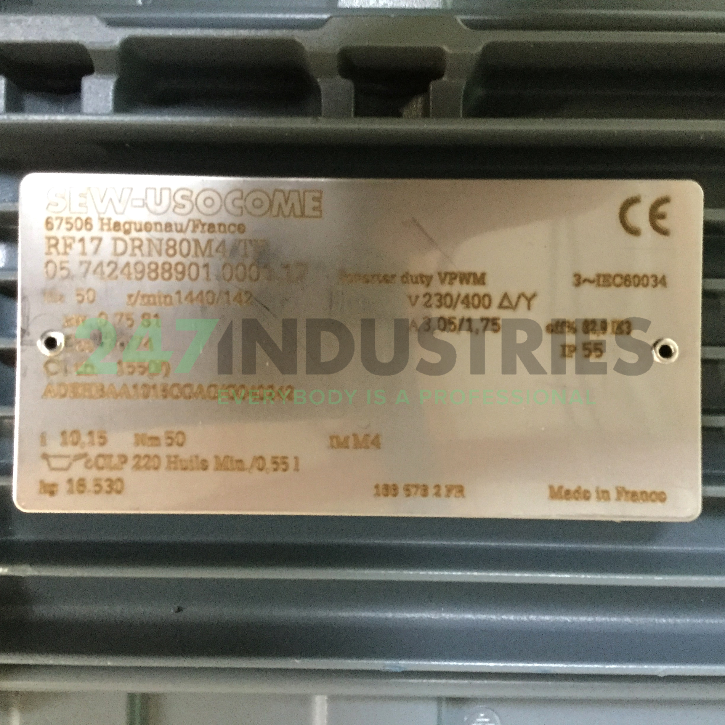 RF17/DRN80M4/TF SEW-EURODRIVE Image 4