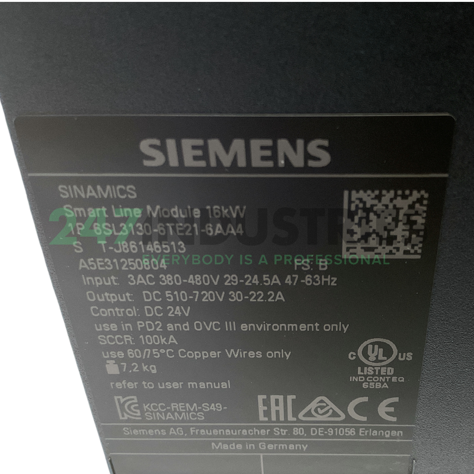 6SL3130-6TE21-6AA4 Siemens Image 4
