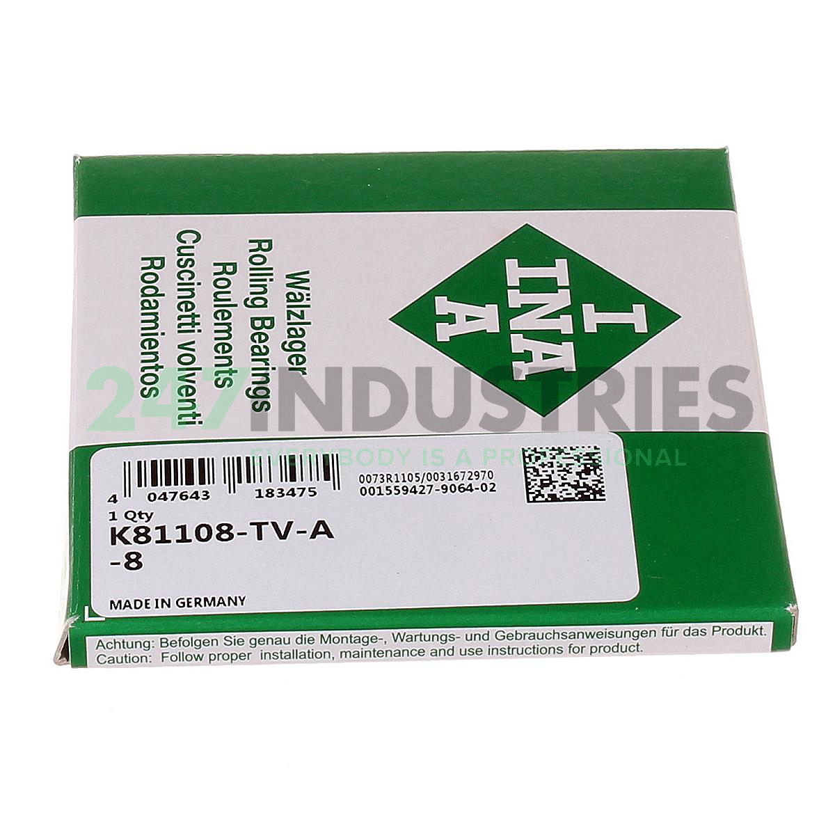 K81108-TV-A/0-8 INA Image 2