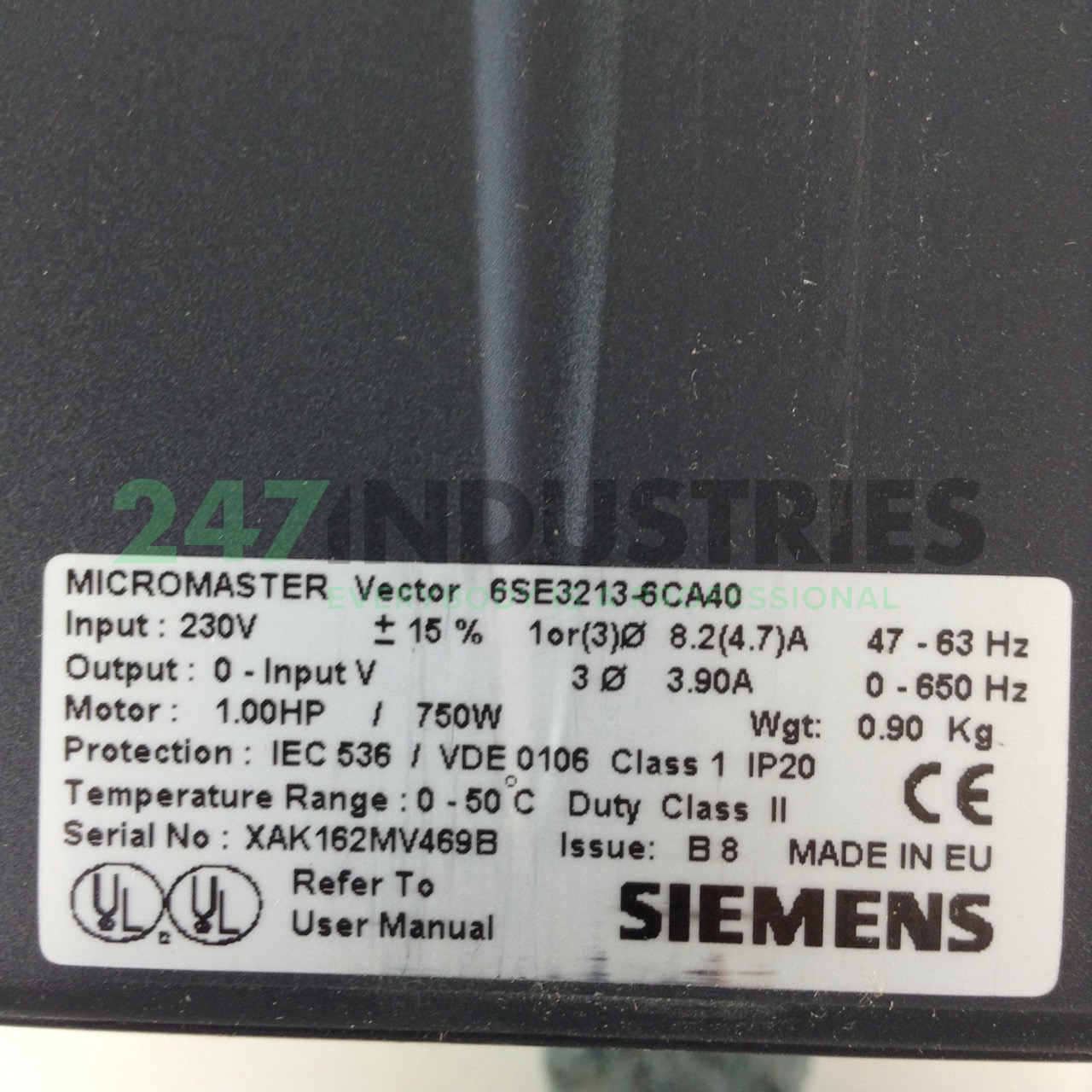 6SE3213-6CA40 Siemens Image 2