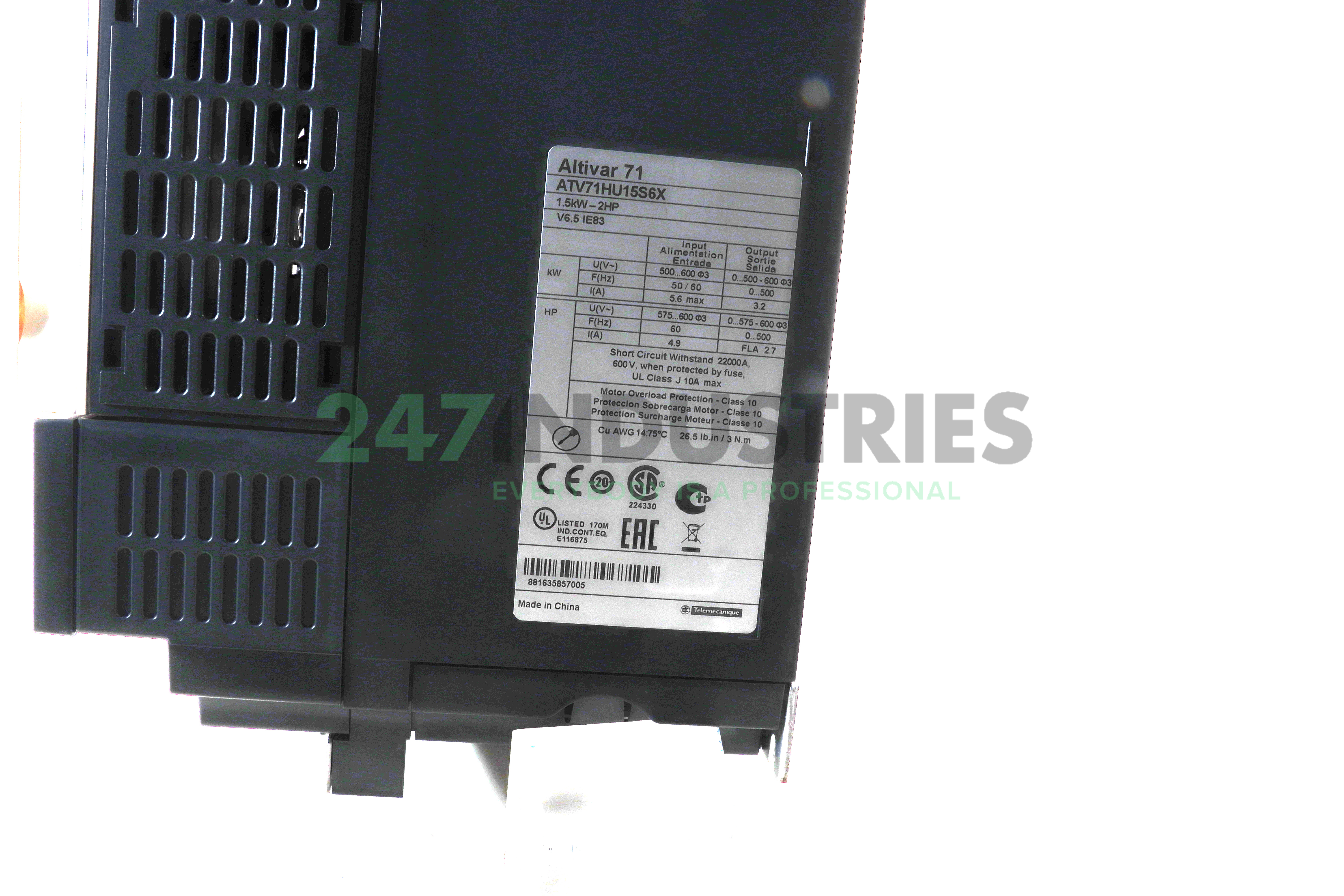 ATV71HU15S6X Schneider Electric Image 3
