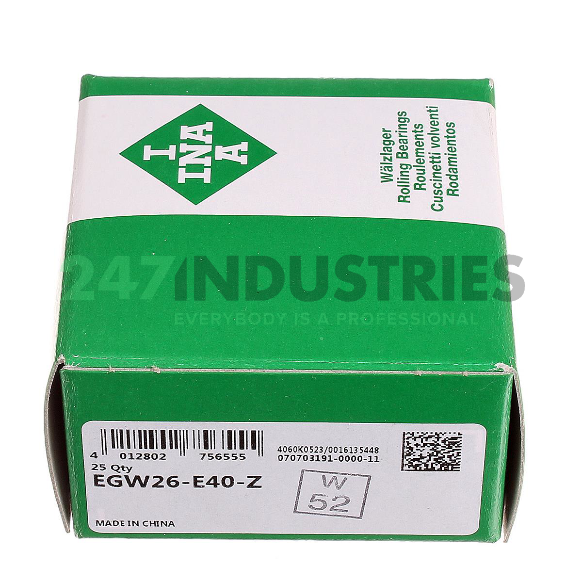 EGW26-E40-Z INA Image 2