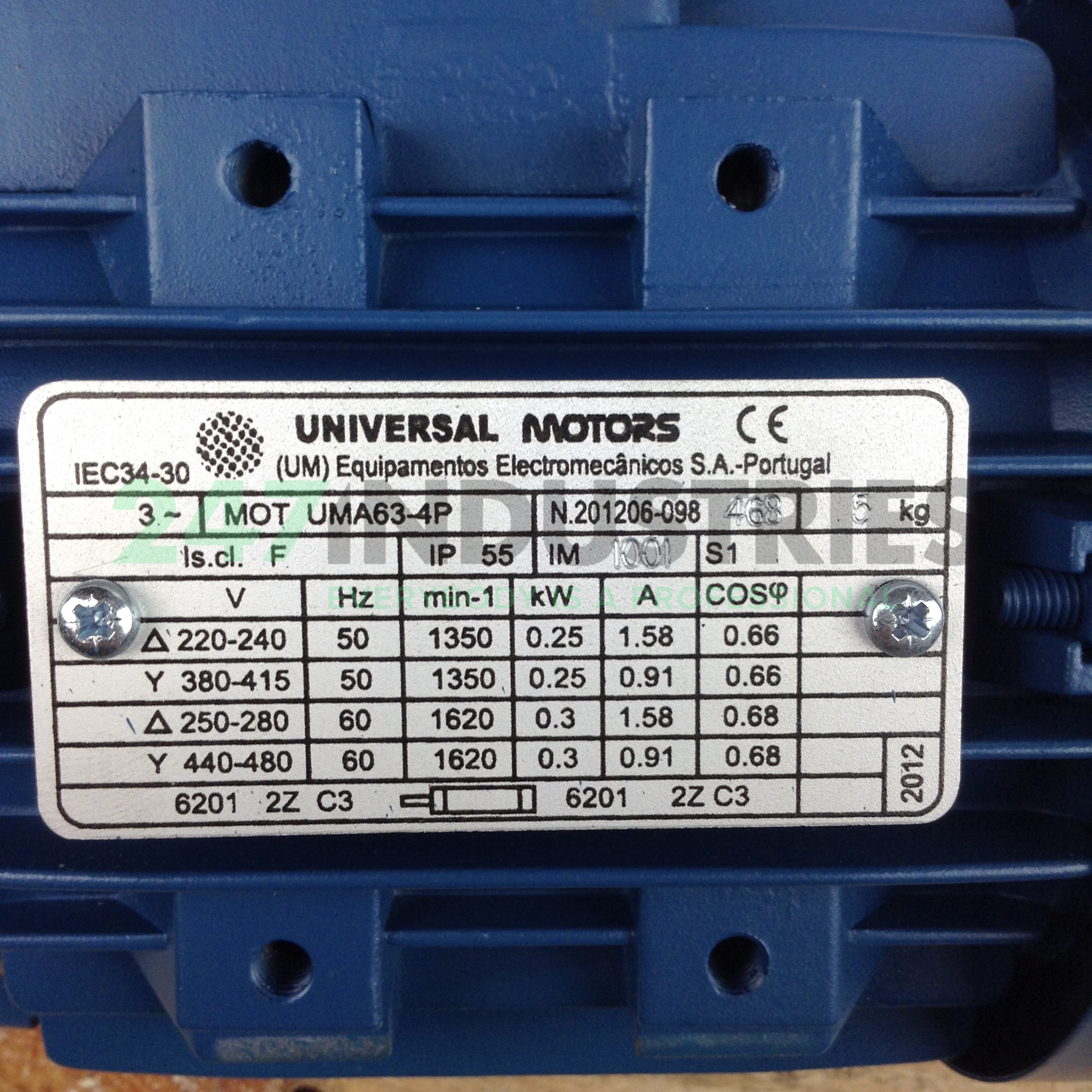 UMA63-4PB14 Universal Motors Image 2