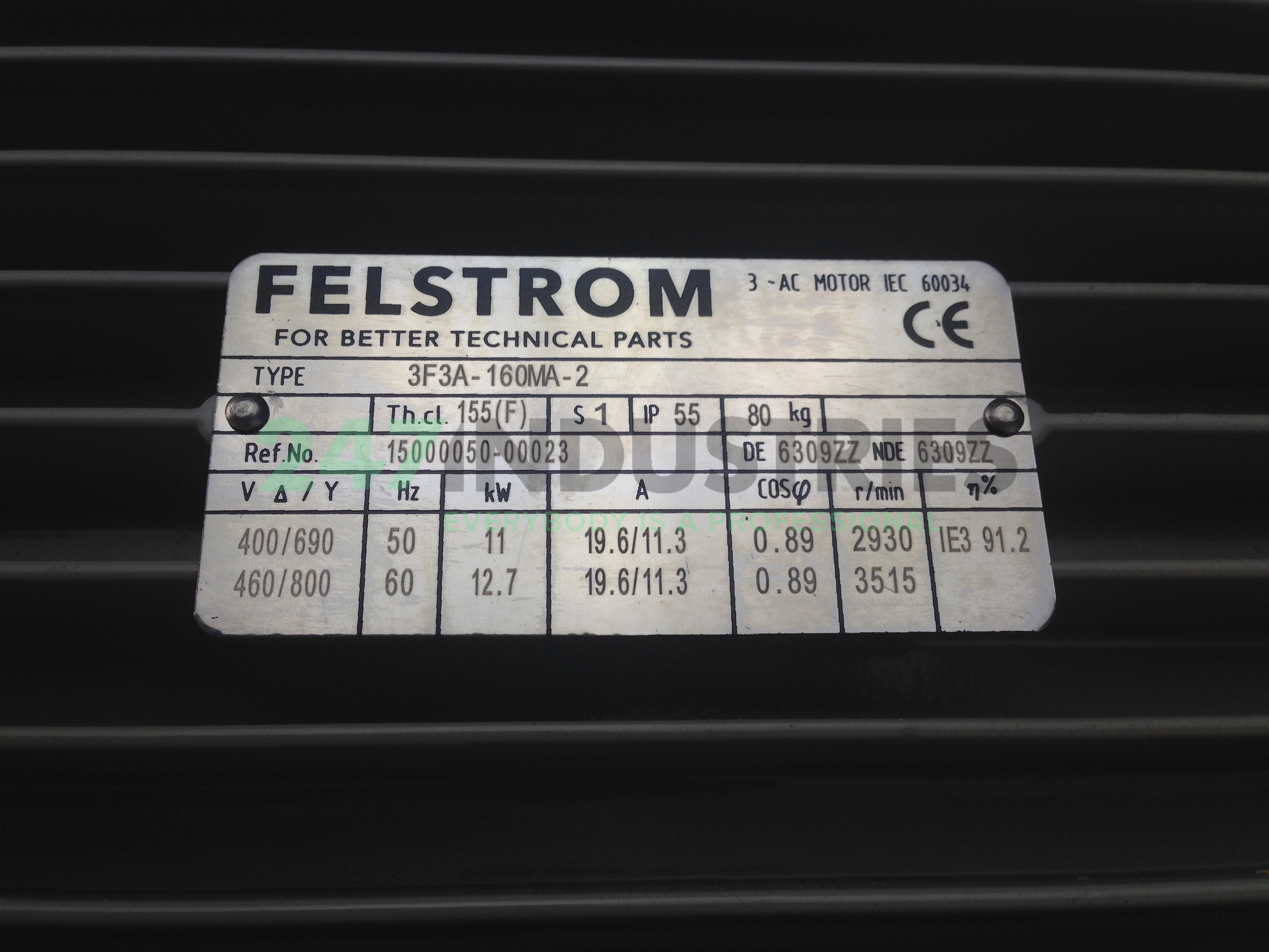 3F3A-160MA-2B3 Felstrom Image 3