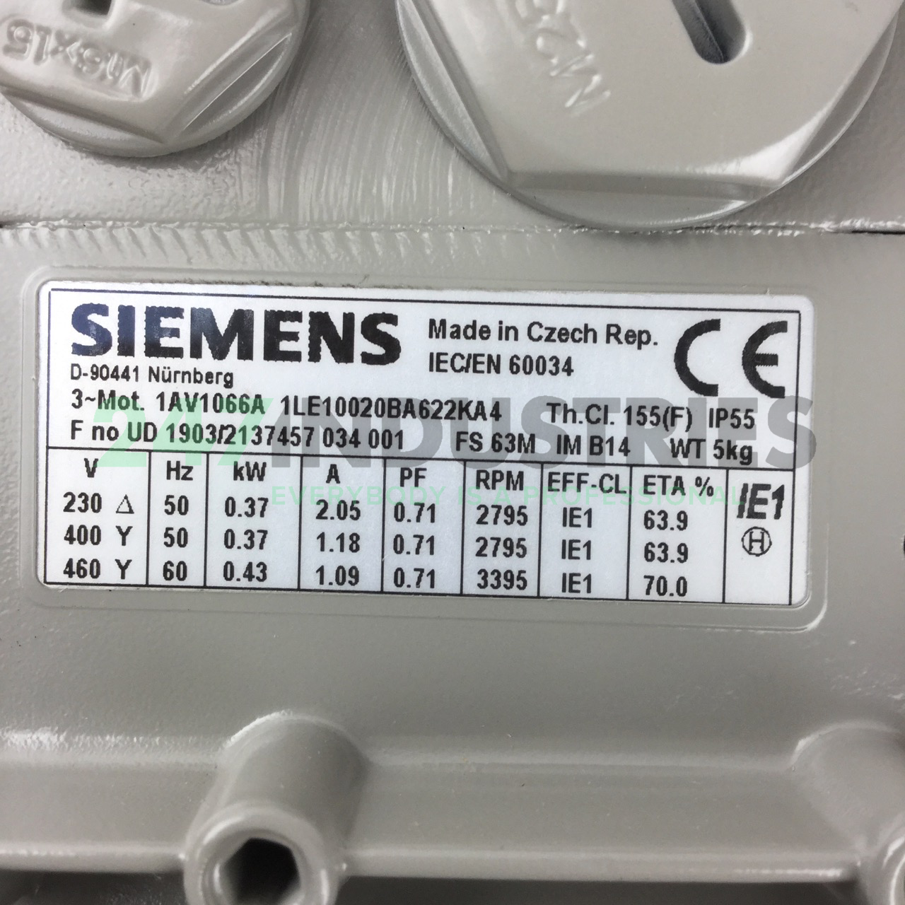 1LE1002-0BA62-2KA4 Siemens Image 2