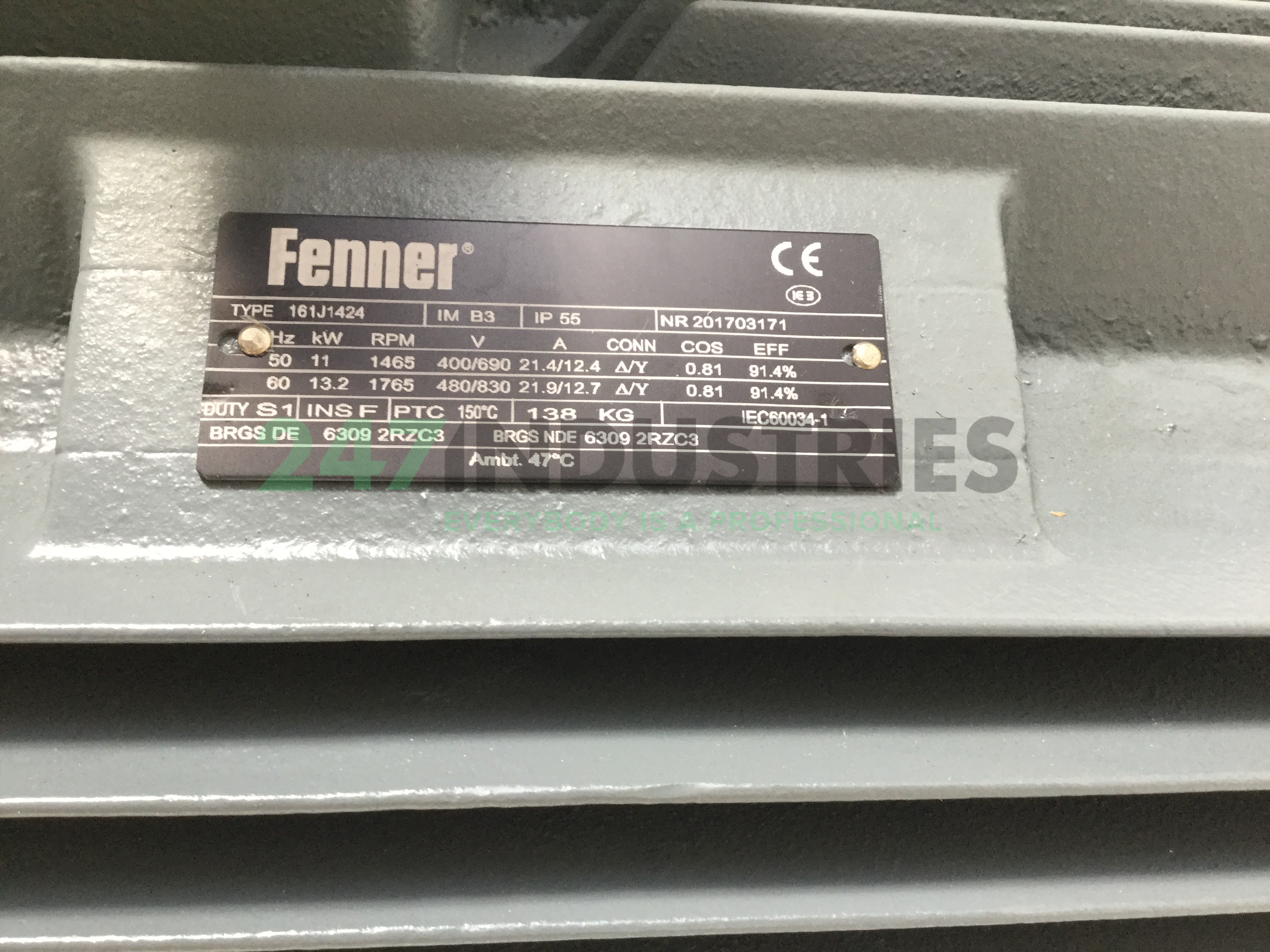 161J1424-B3 Fenner Image 4