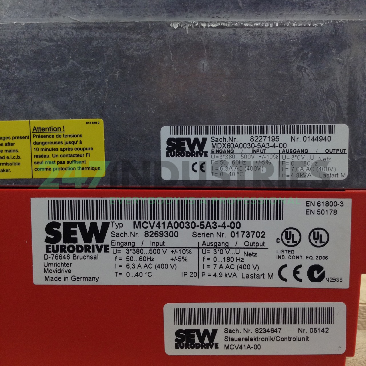 MCV41A0030-5A3-4-00 SEW-EURODRIVE Image 2