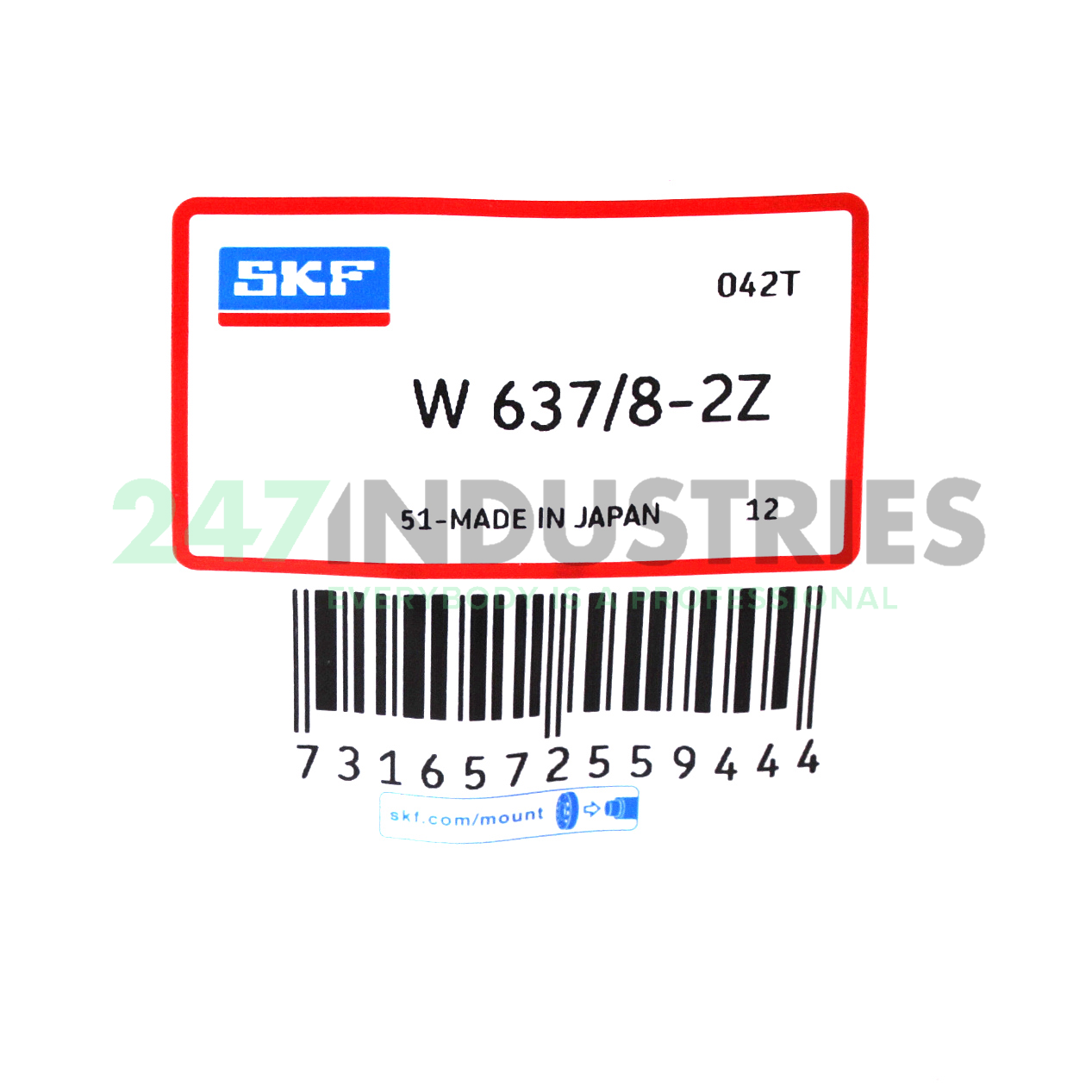 W637/8-2Z SKF Image 2