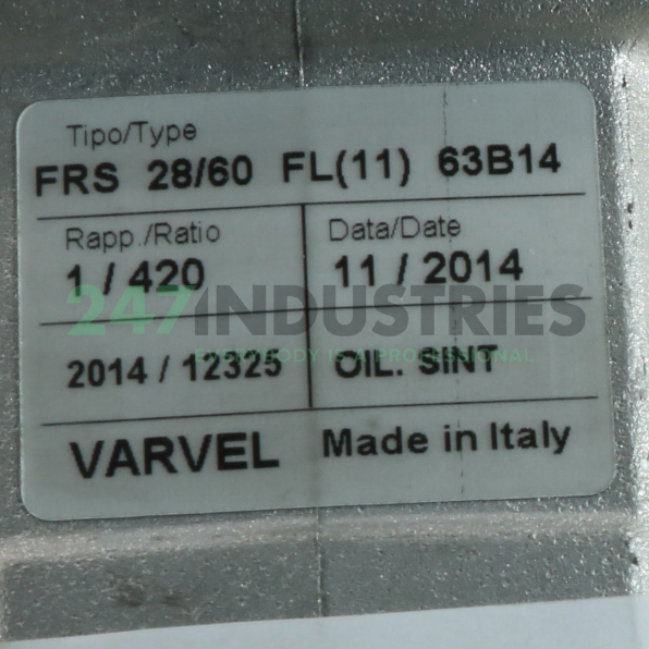 FRS28/60-63B14I420 Varvel Image 2